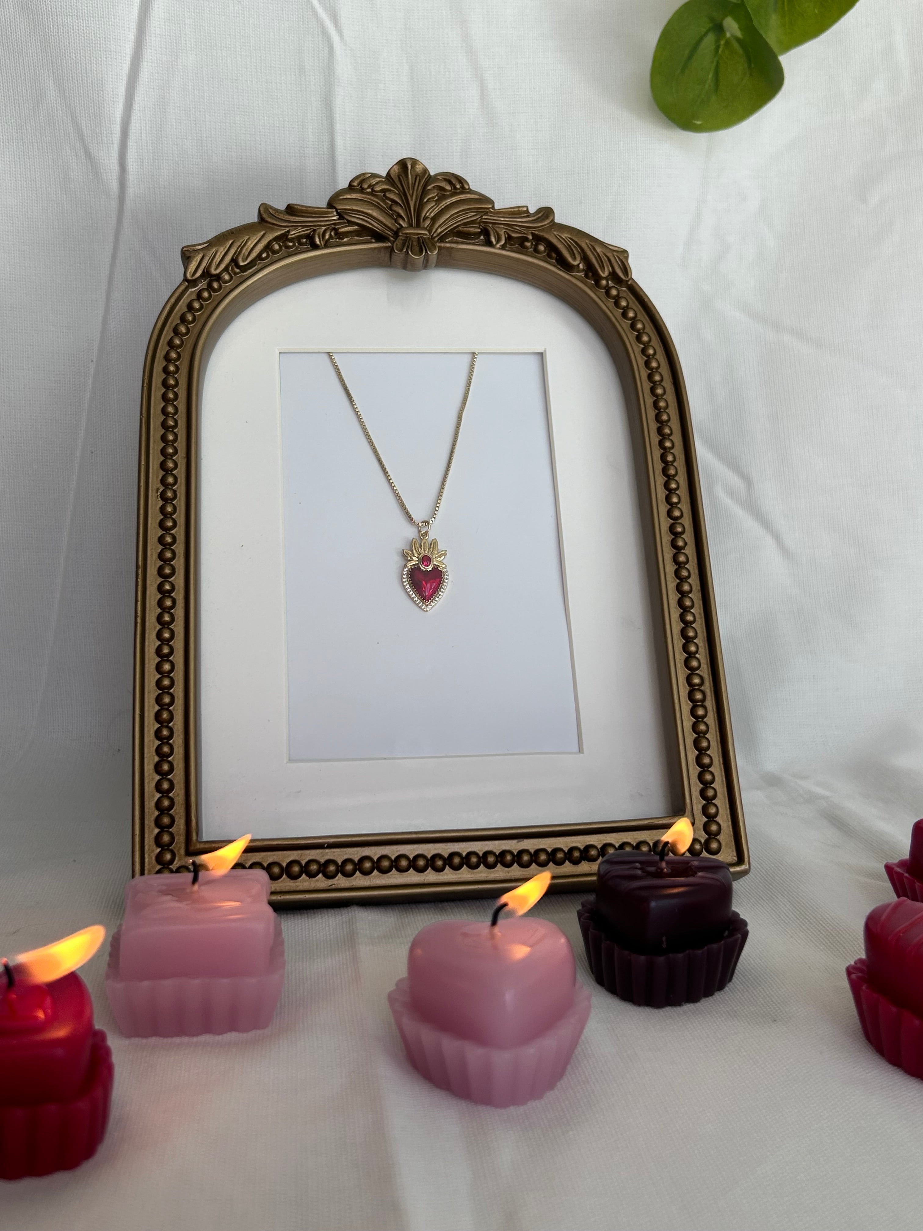 Sacred Heart Glow Necklace