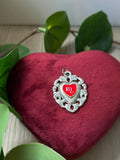 Scorpio Sacred Heart Pendant