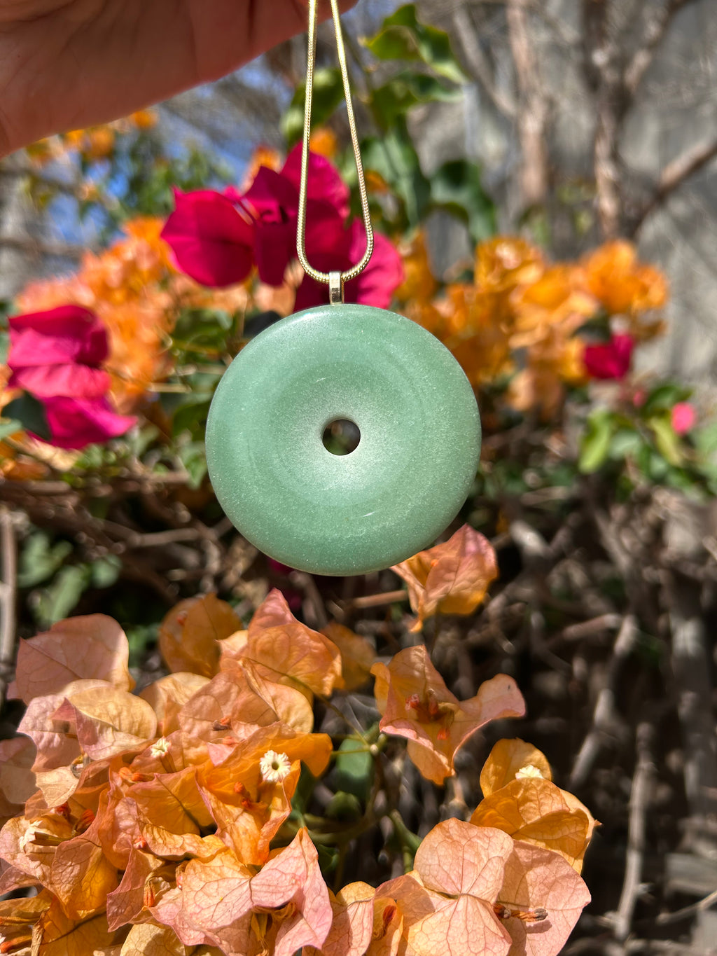 Jade Halo Pendant