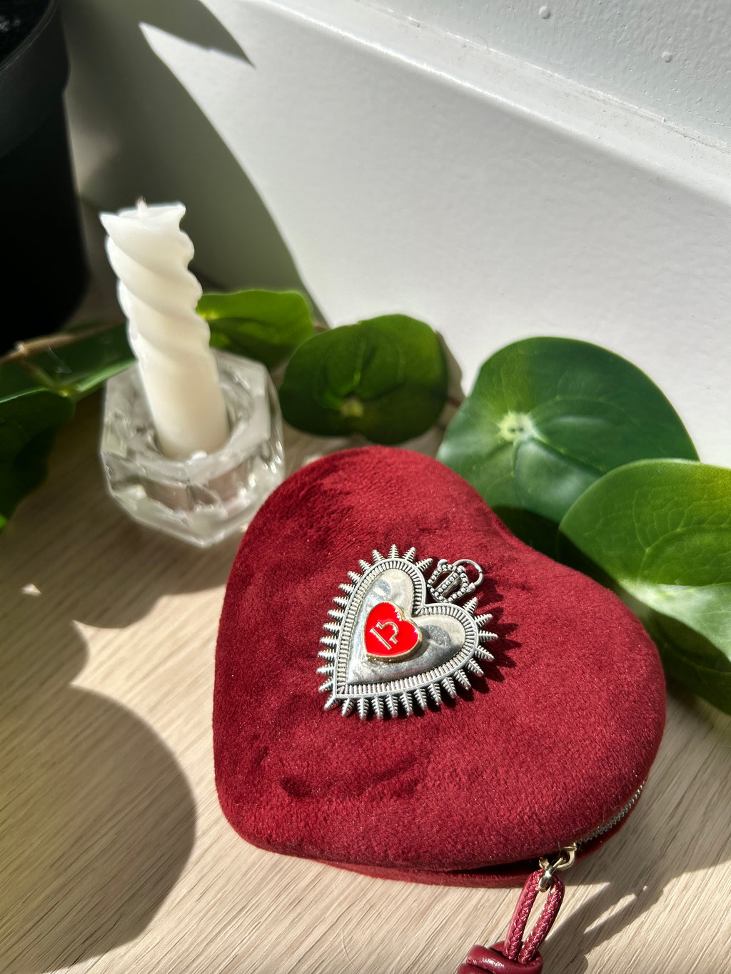 Libra Sacred Heart Pendant