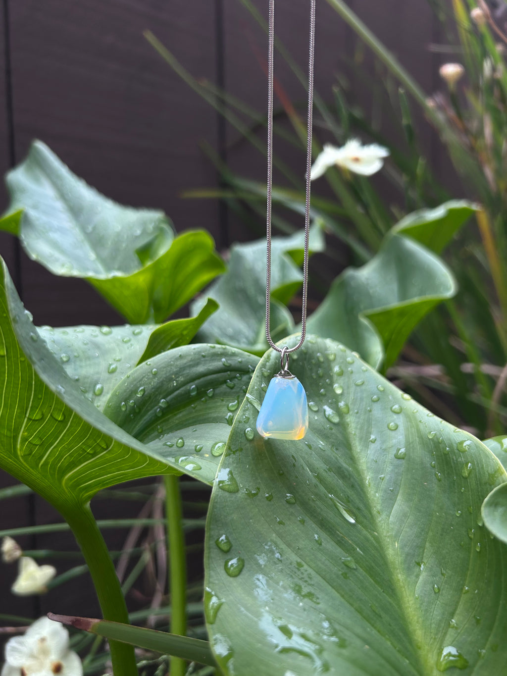Opalite Glow Pendant