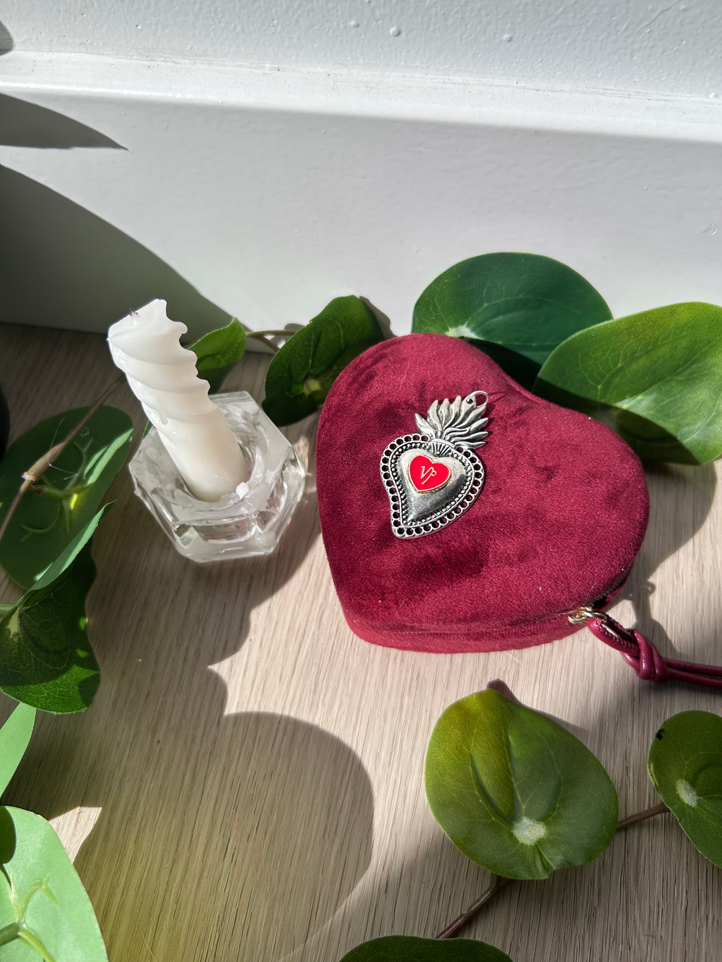 Capricorn Sacred Heart Pendant