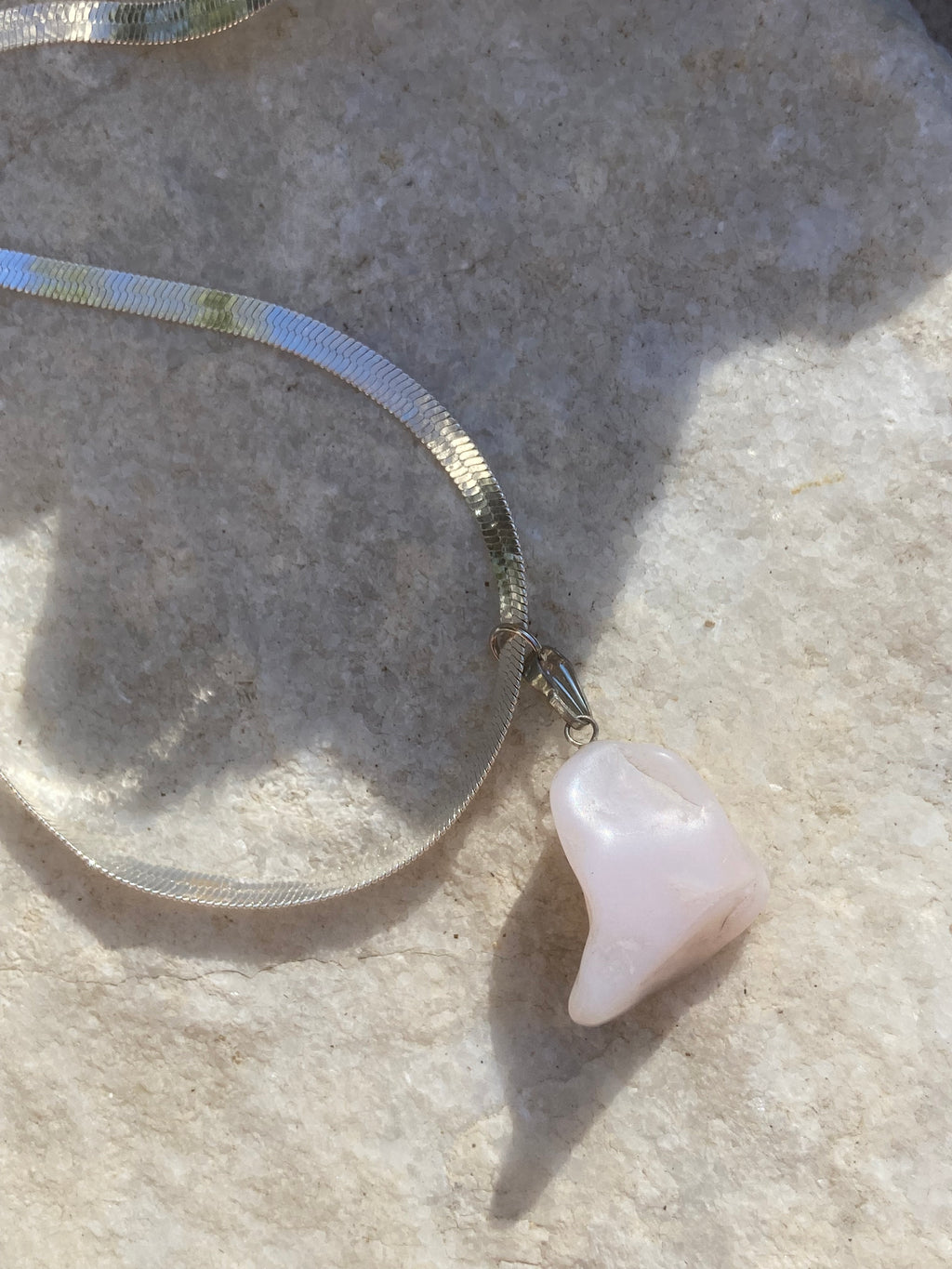 Dreamy Pink Opal Pendant