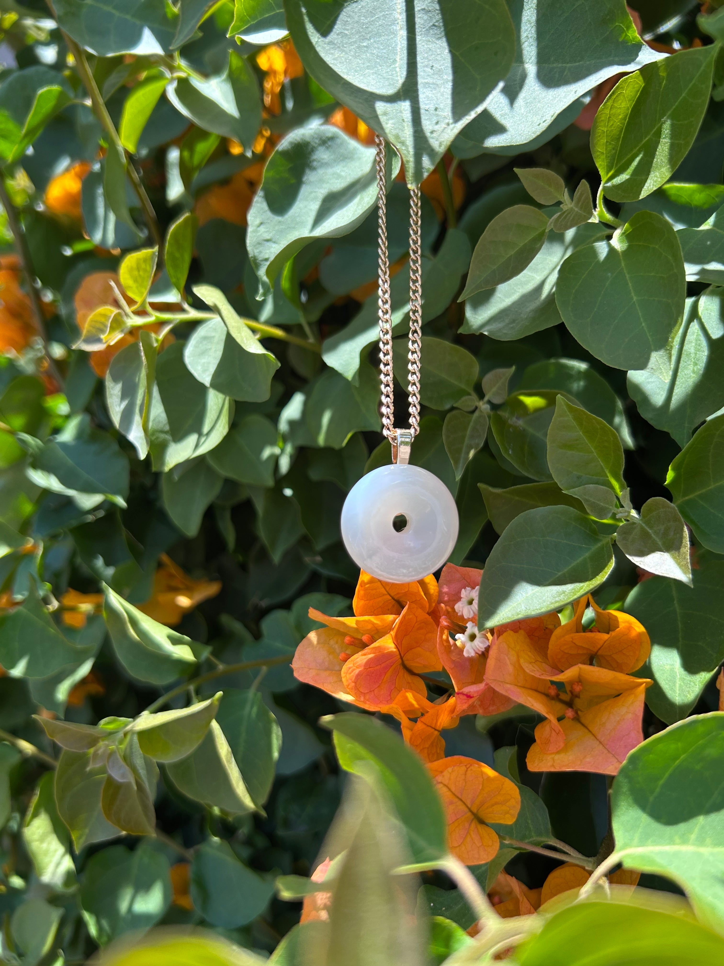 Halo Moonstone Pendant