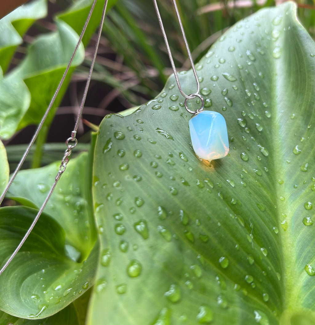 Opalite Glow Pendant