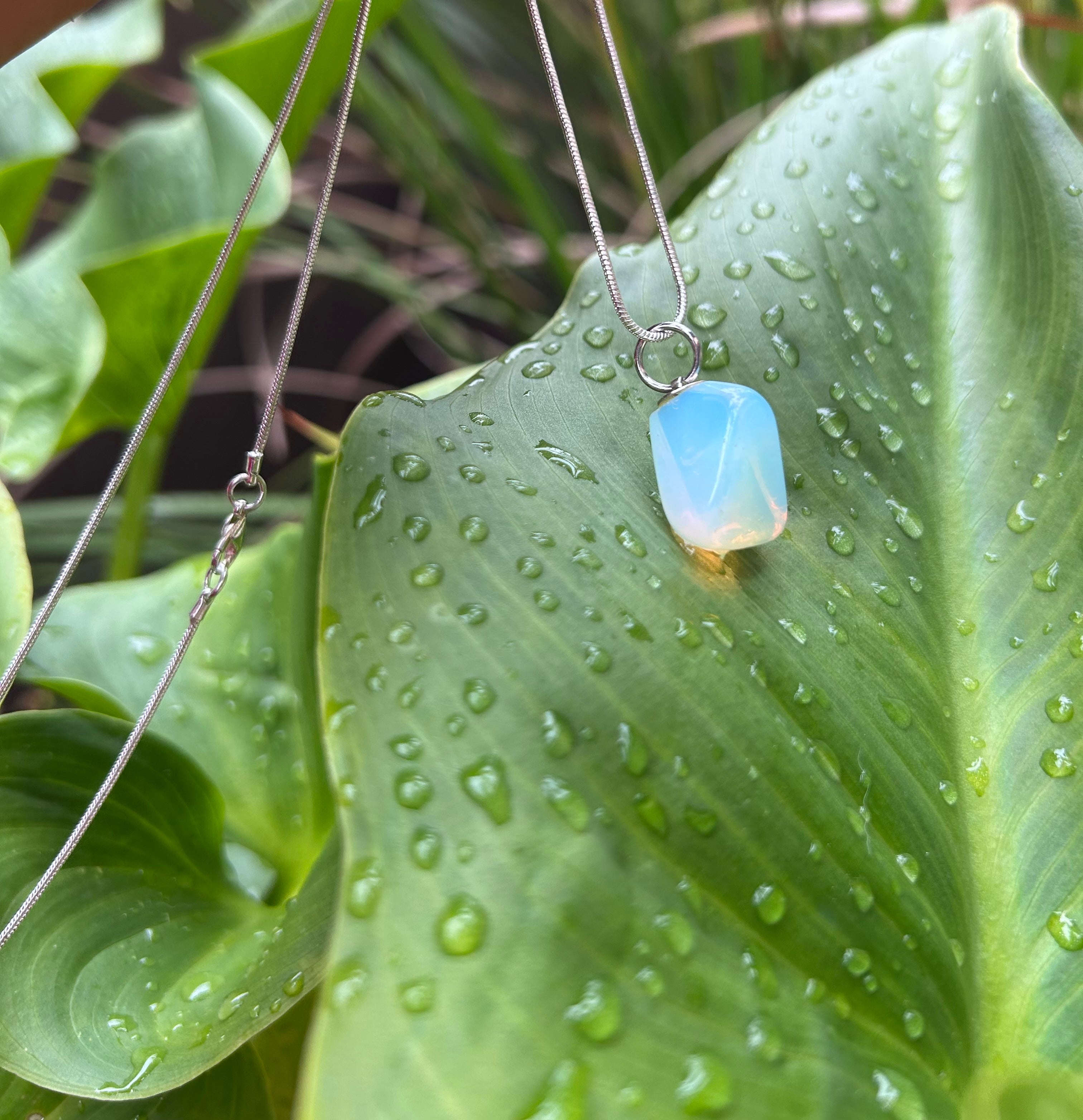 Opalite Glow Pendant