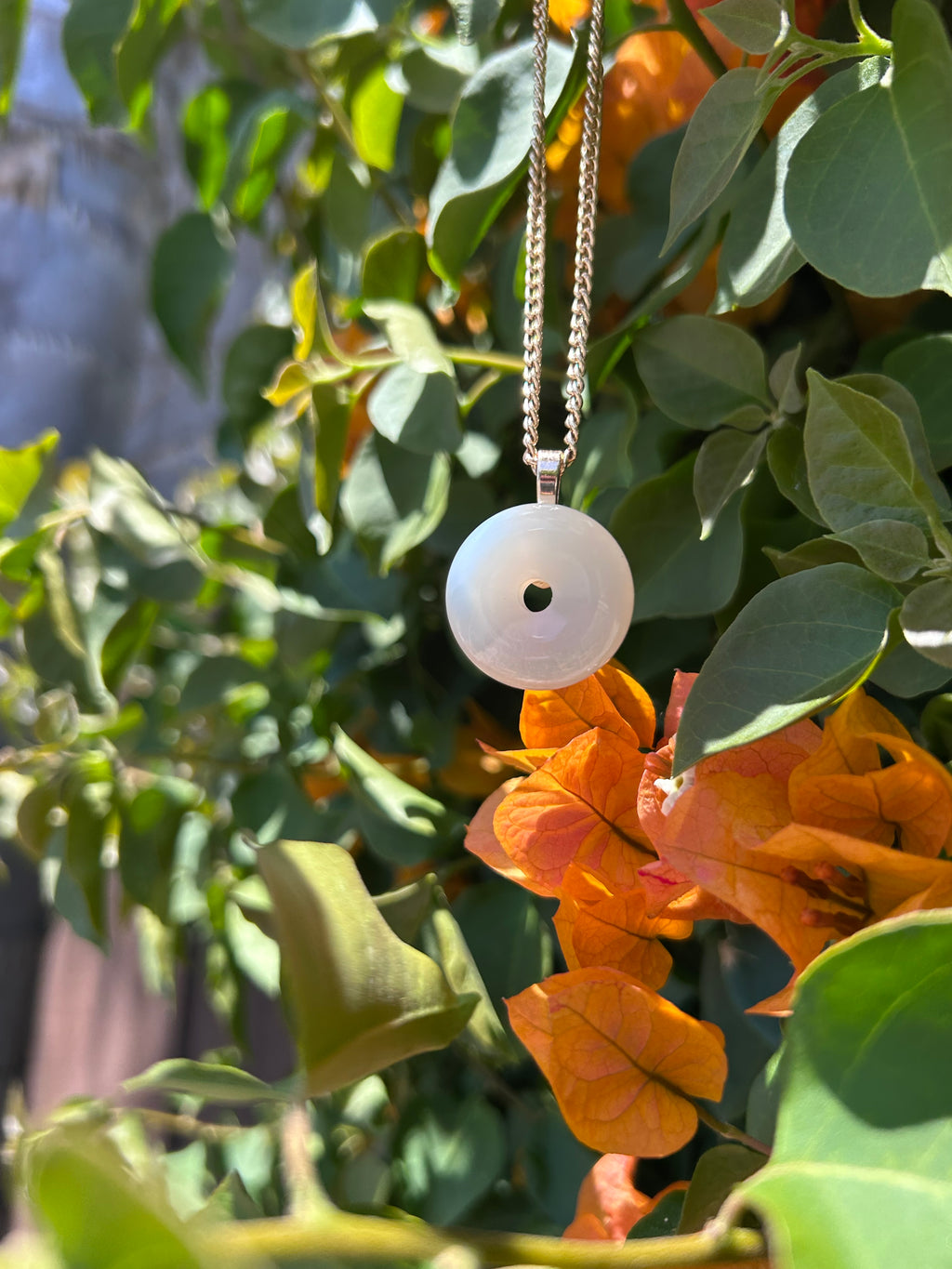 Halo Moonstone Pendant