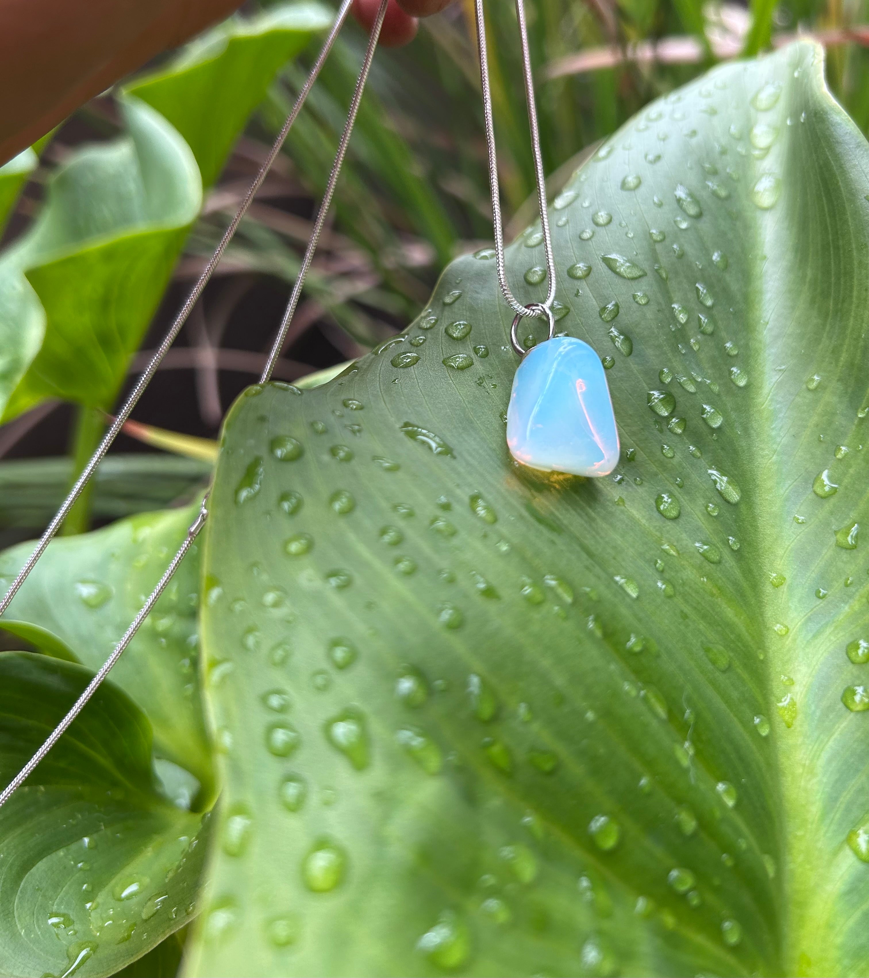 Opalite Glow Pendant