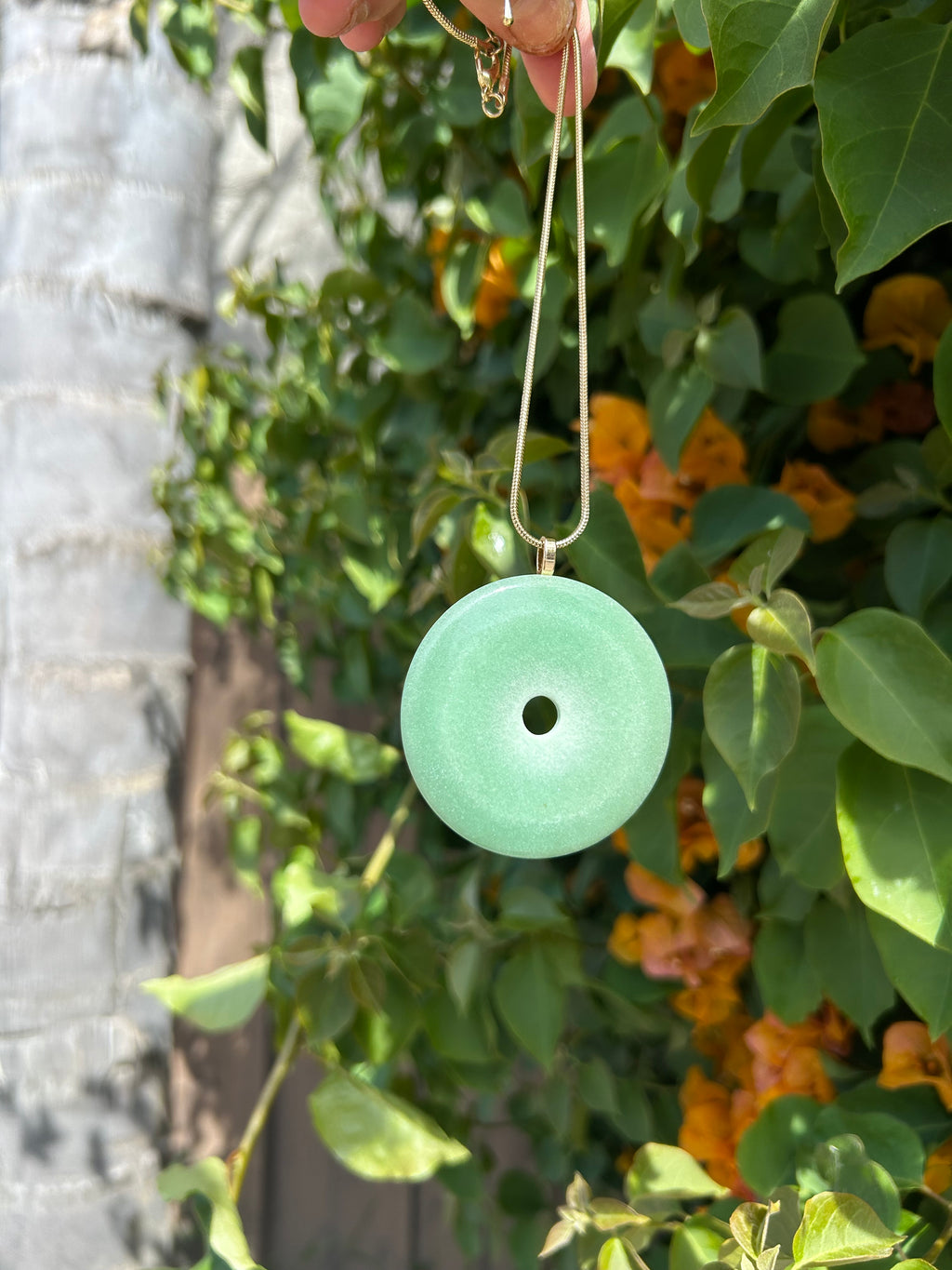 Jade Halo Pendant