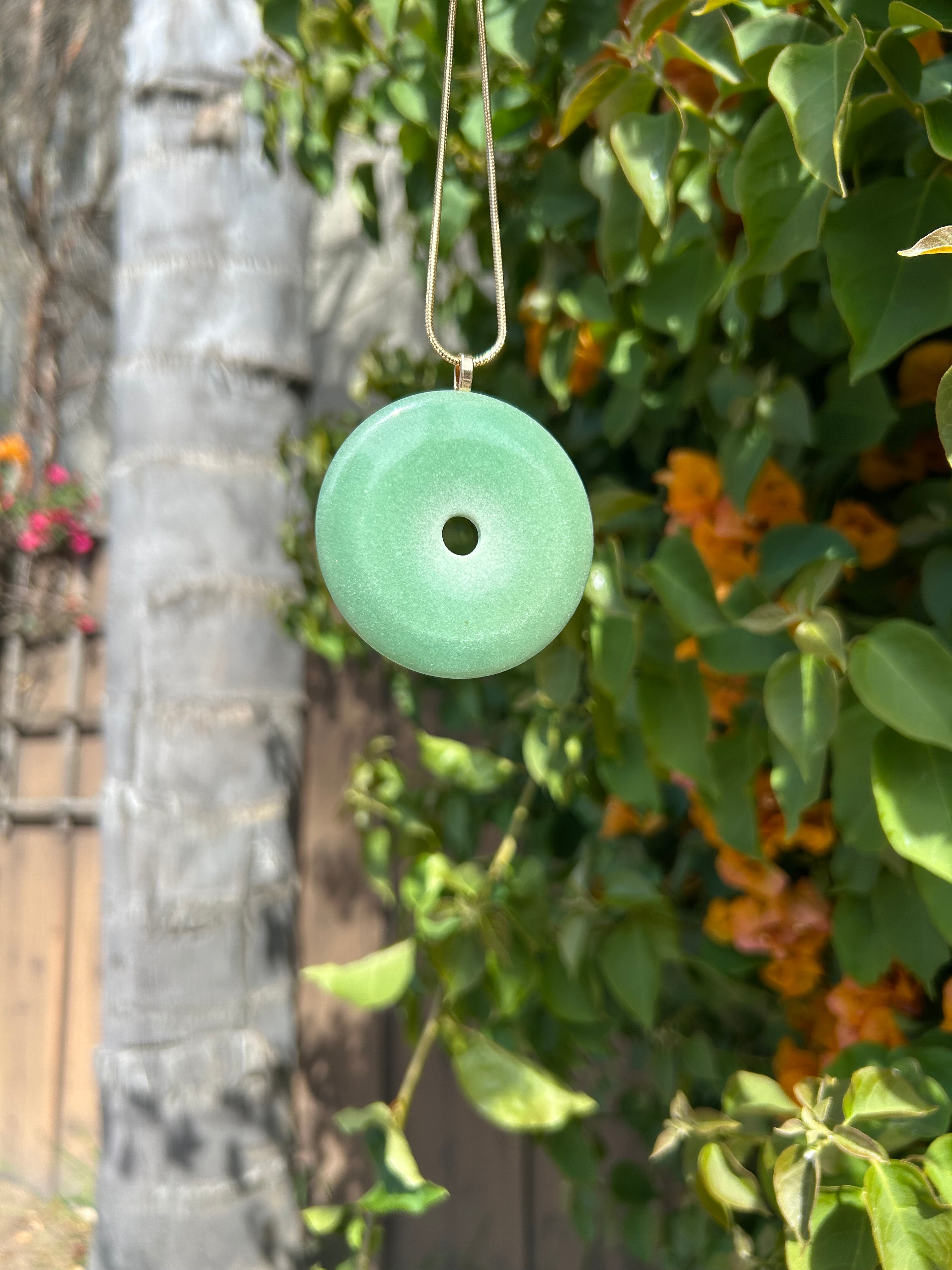 Jade Halo Pendant