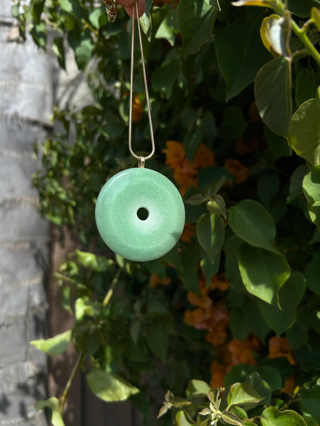 Jade Halo Pendant