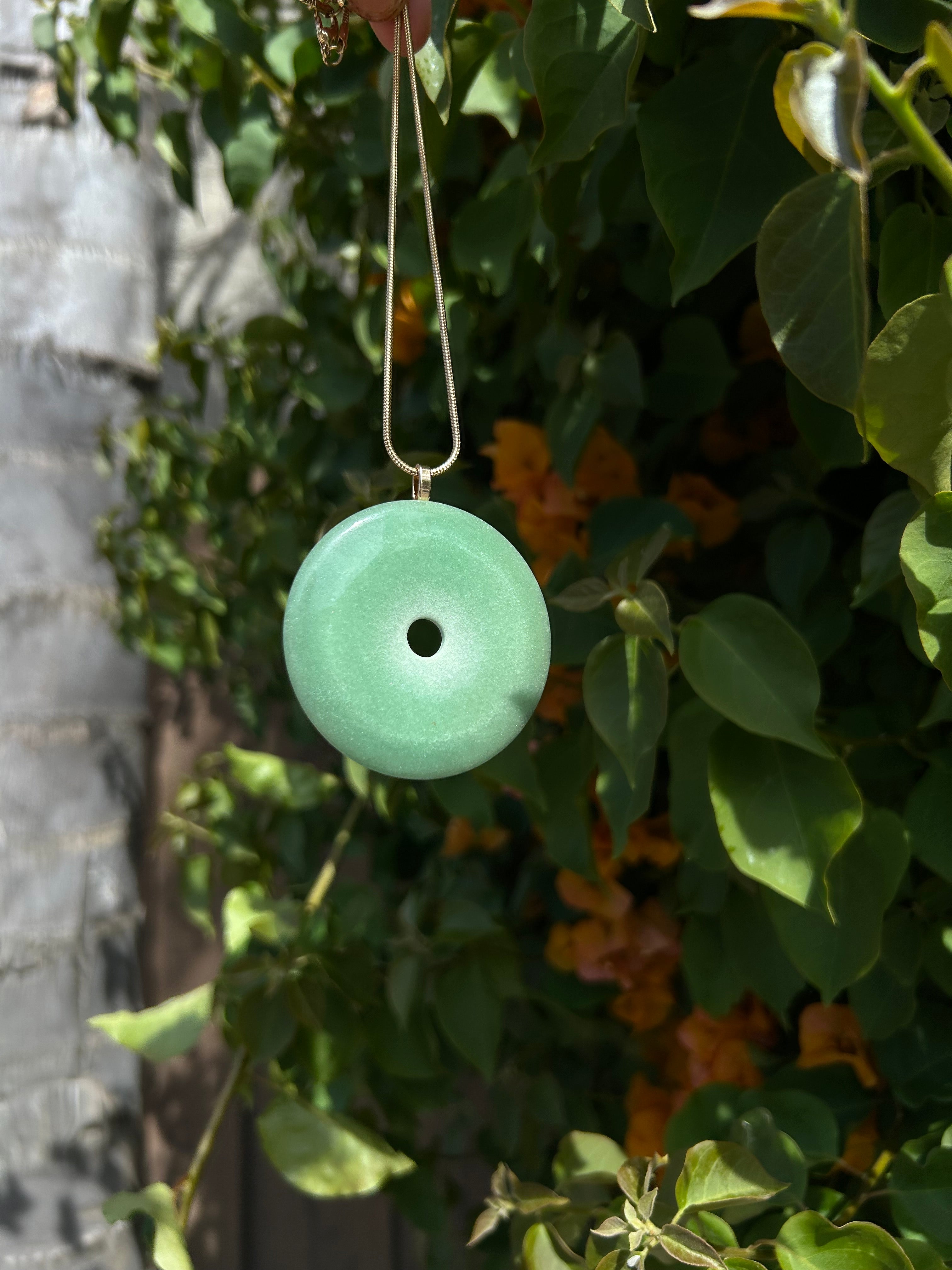 Jade Halo Pendant
