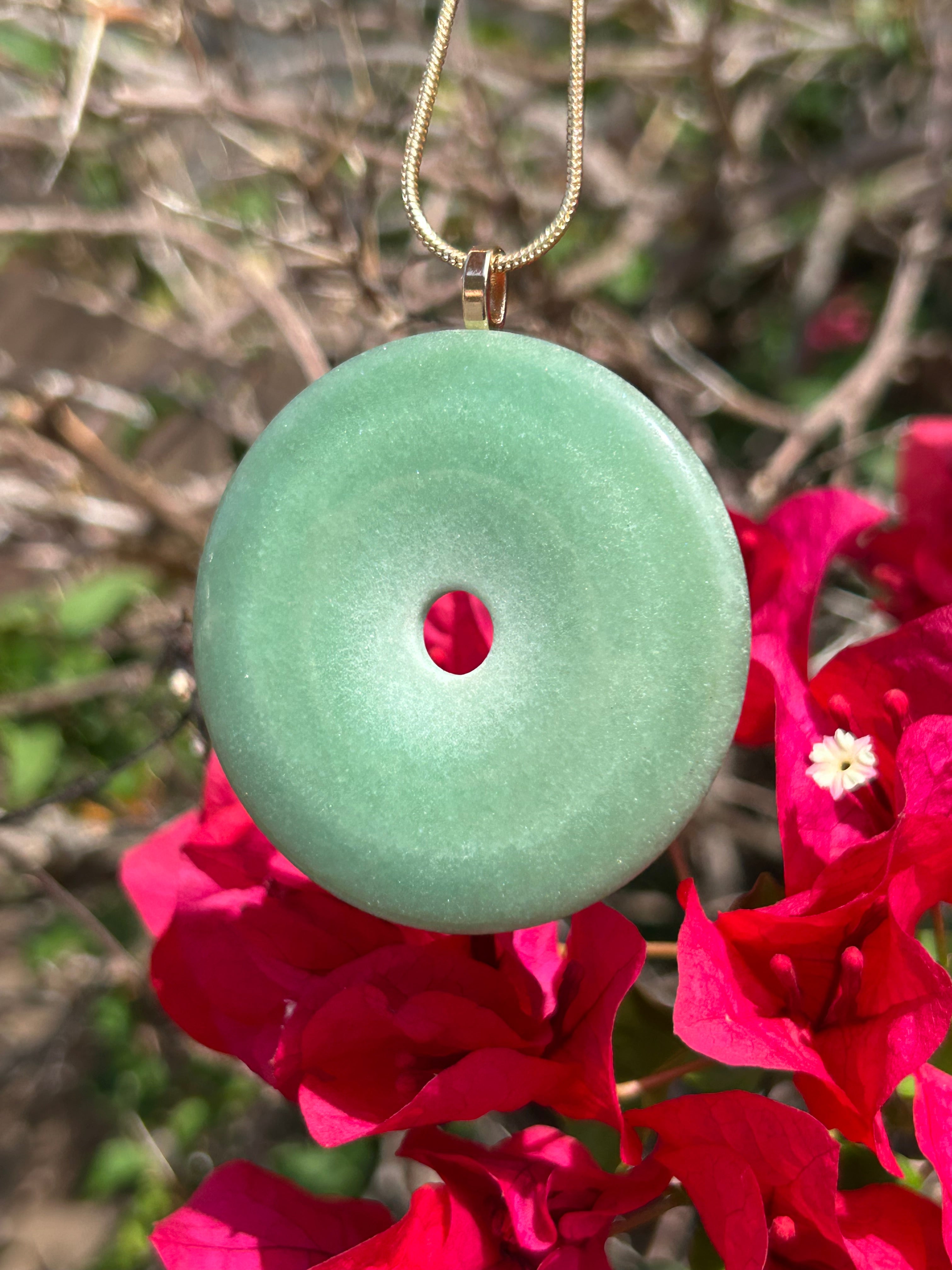 Jade Halo Pendant