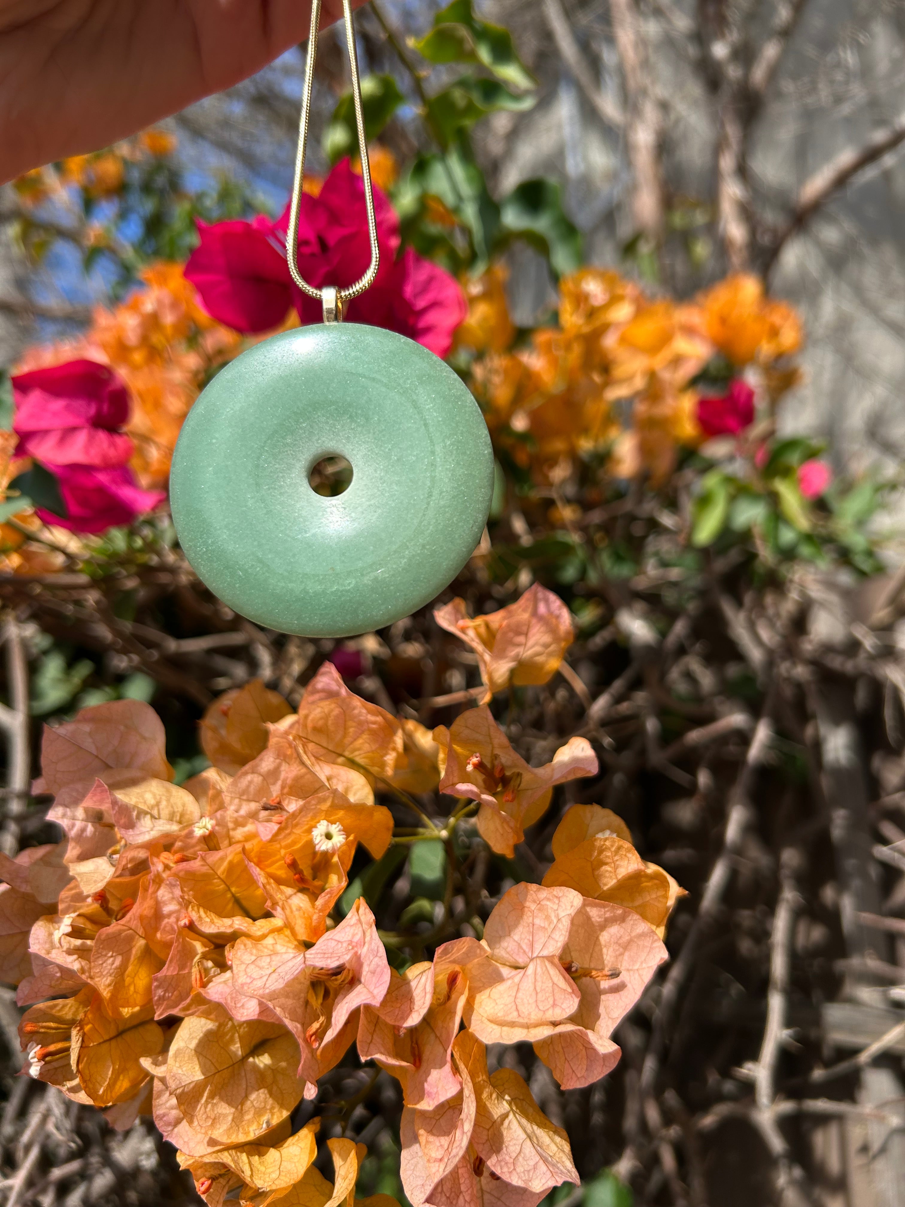 Jade Halo Pendant