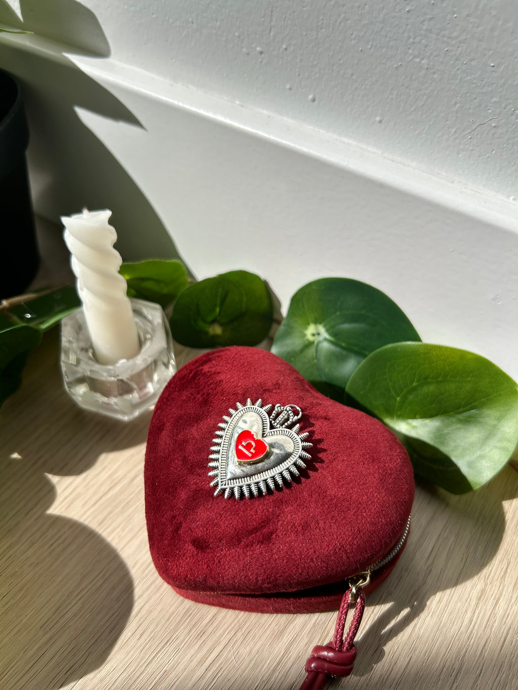 Libra Sacred Heart Pendant