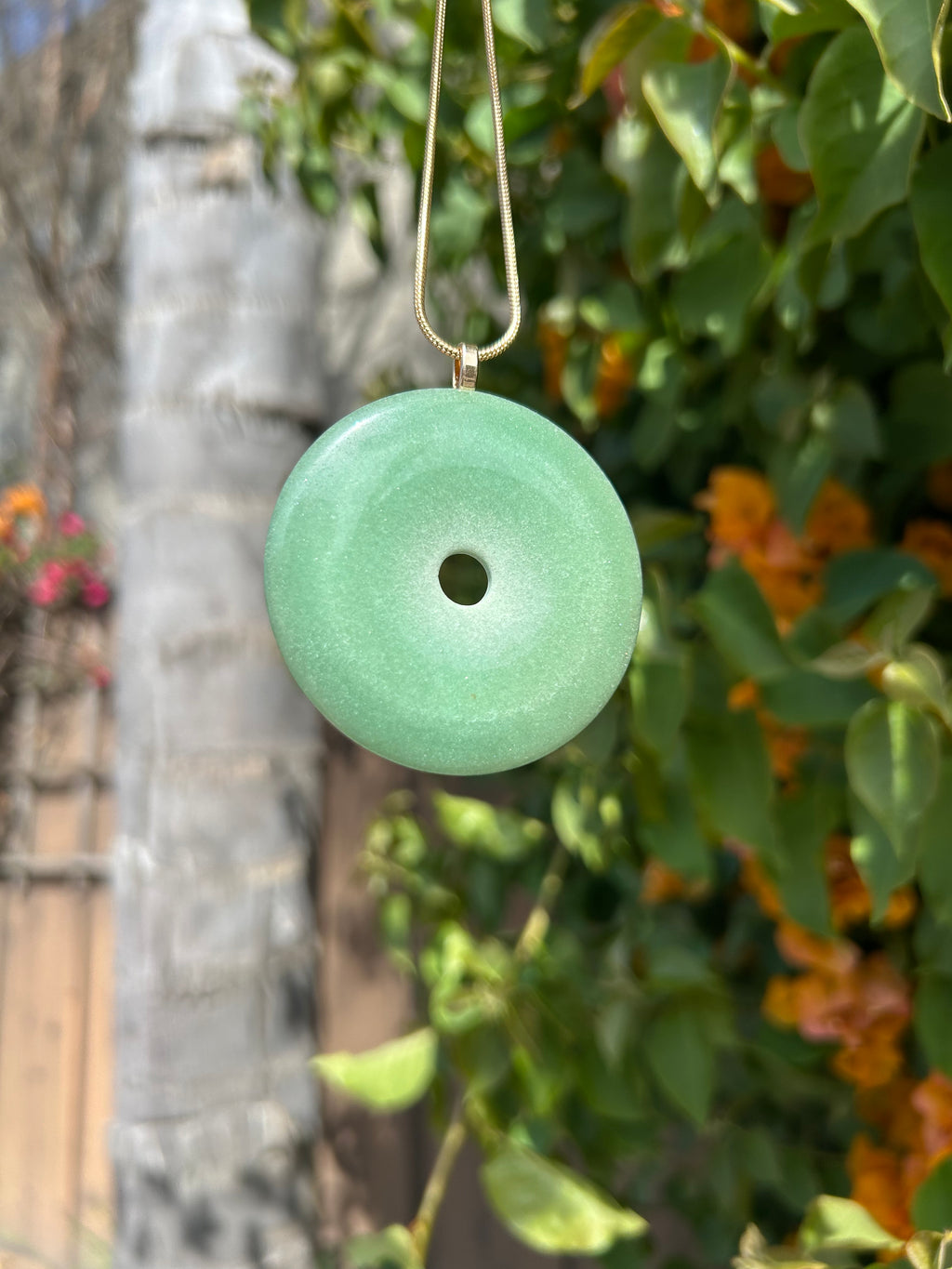 Jade Halo Pendant