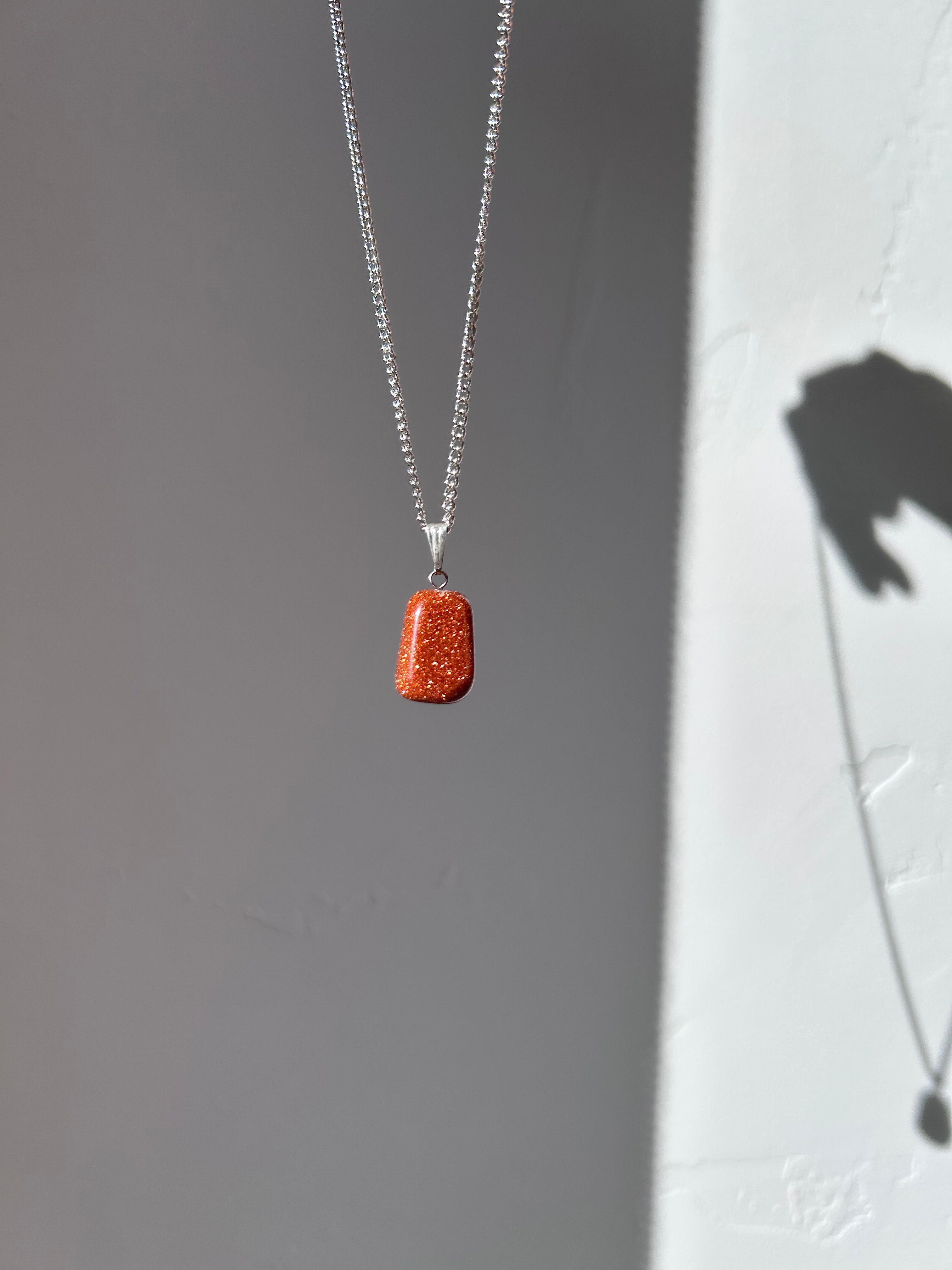 Golden Glow Goldstone Pendant