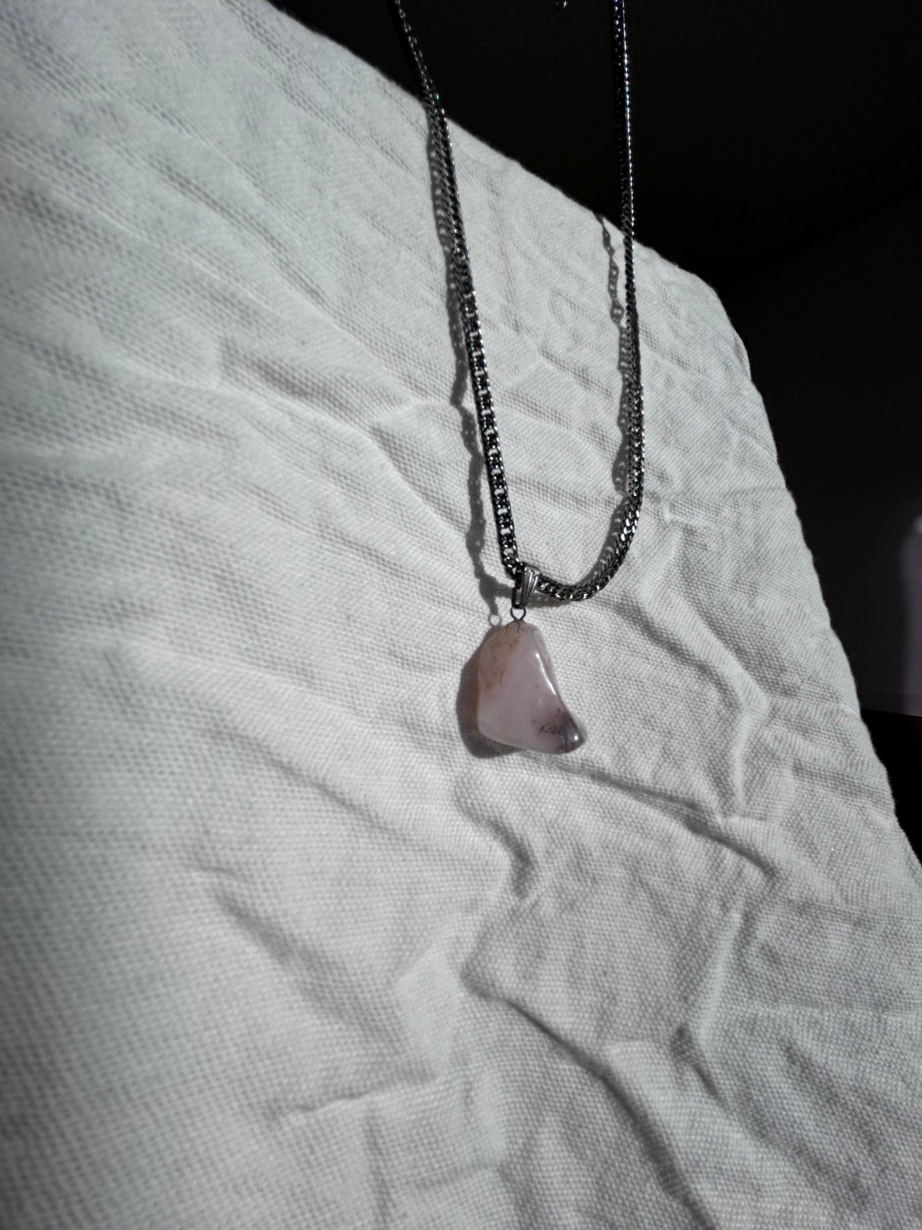 Dreamy Pink Opal Pendant