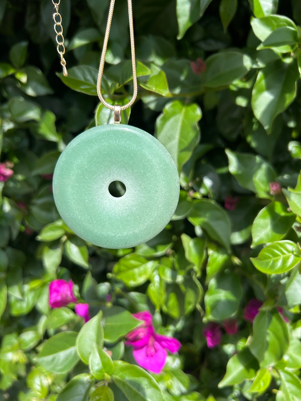 Jade Halo Pendant