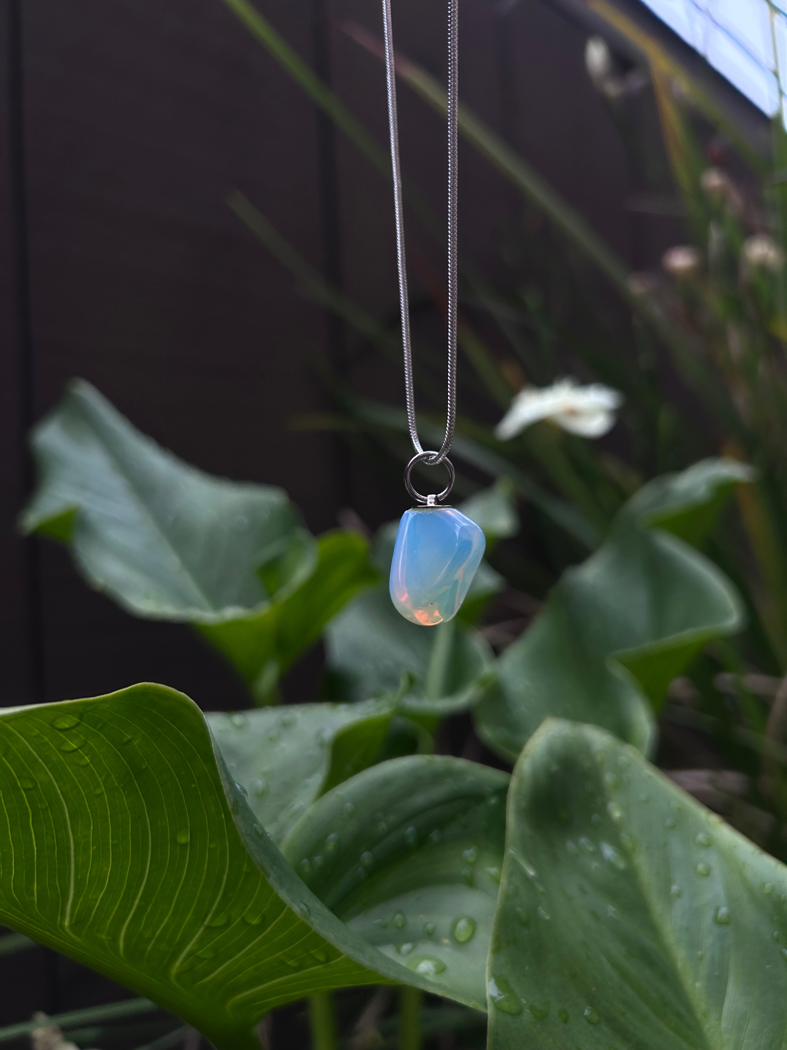 Opalite Glow Pendant
