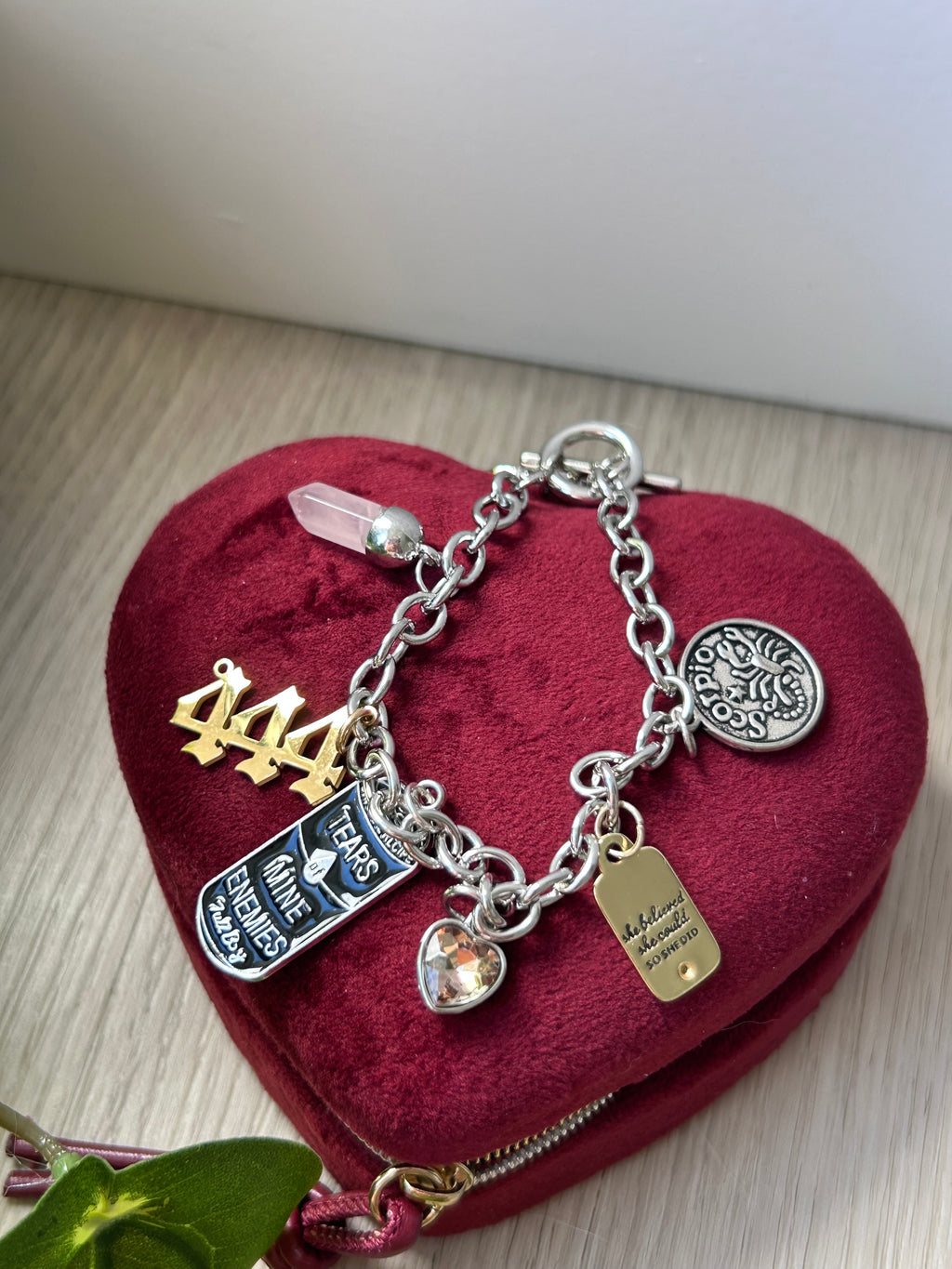 Y2K Style Charm Bracelet