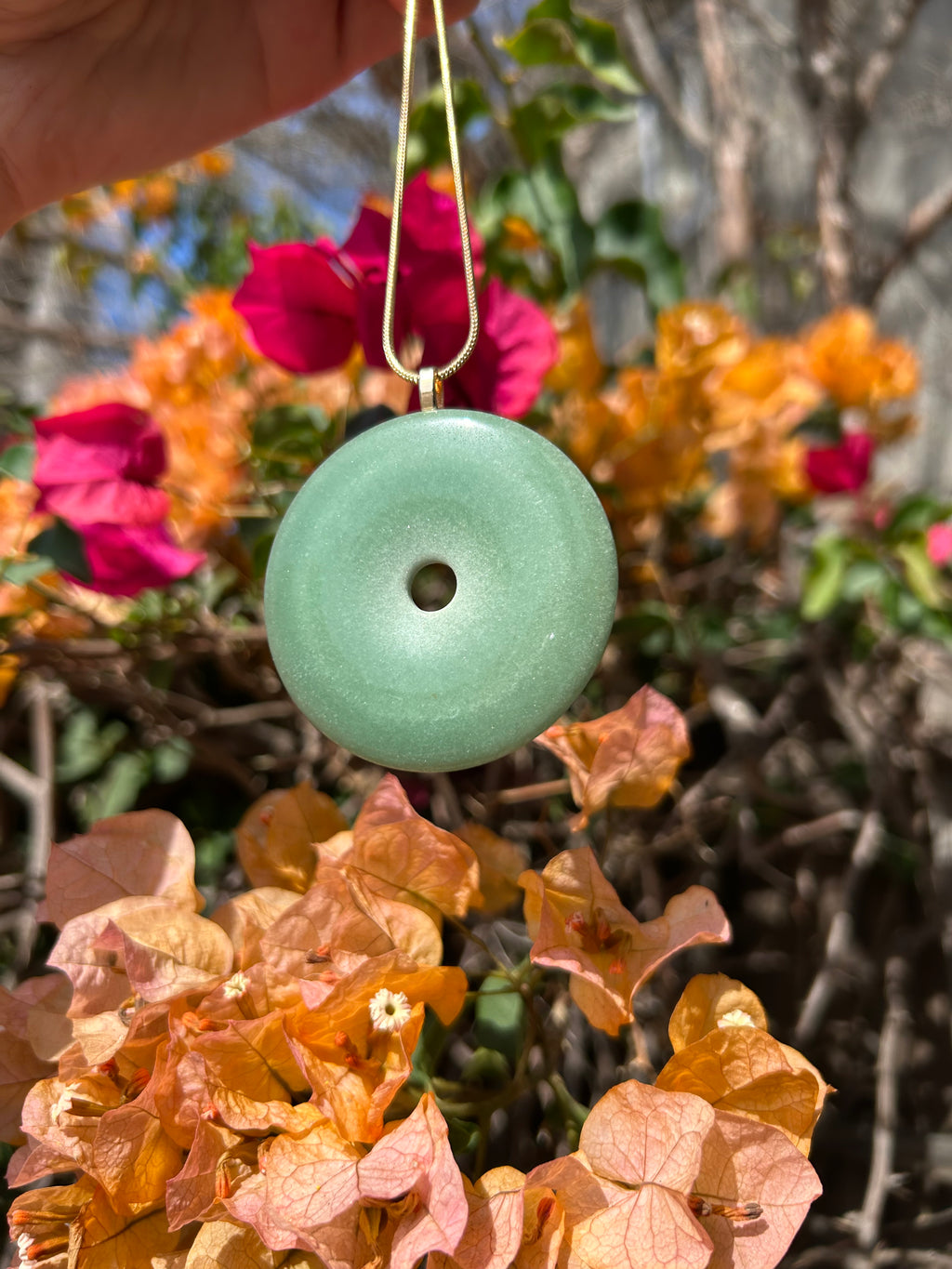 Jade Halo Pendant