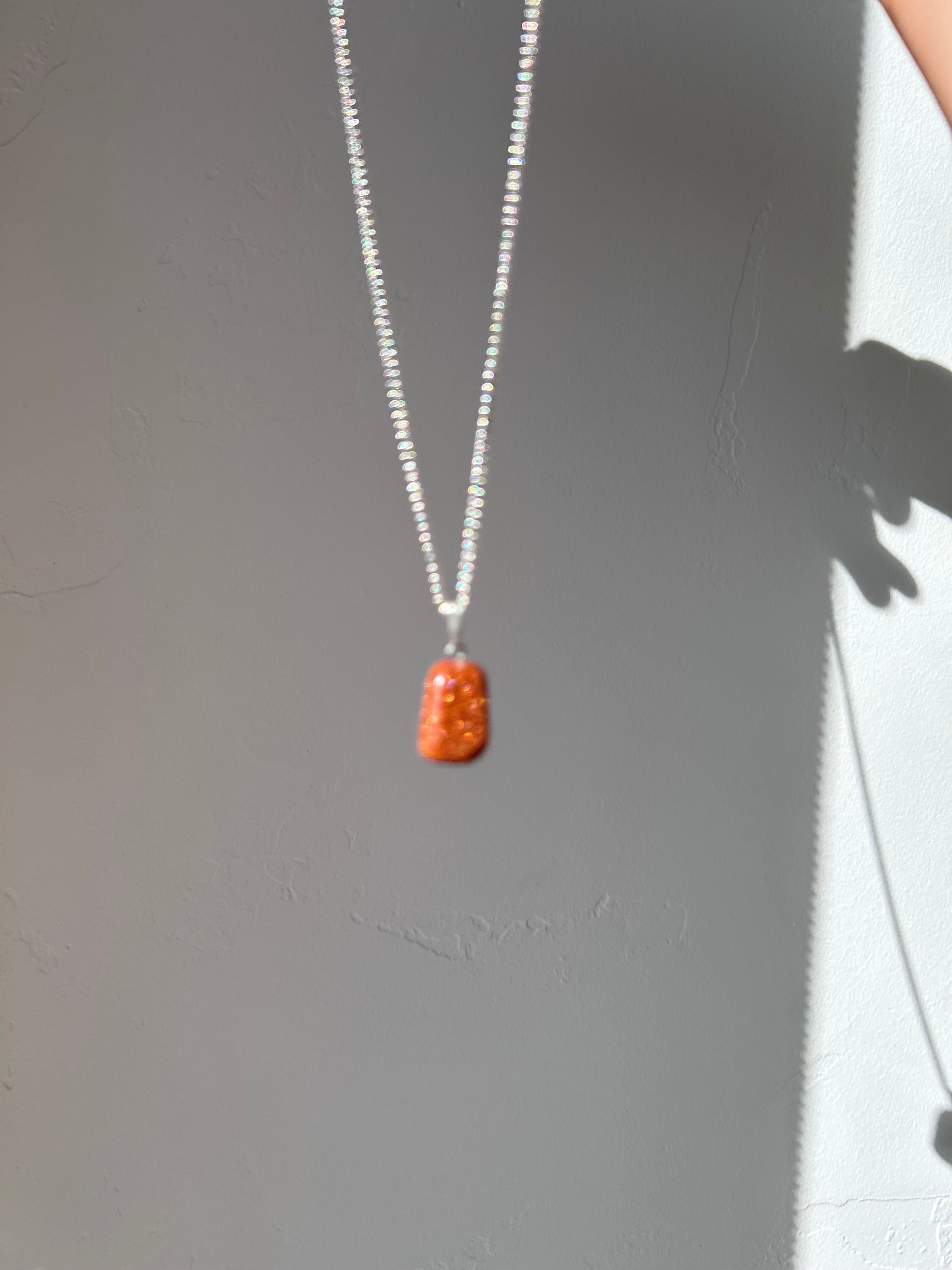 Golden Glow Goldstone Pendant