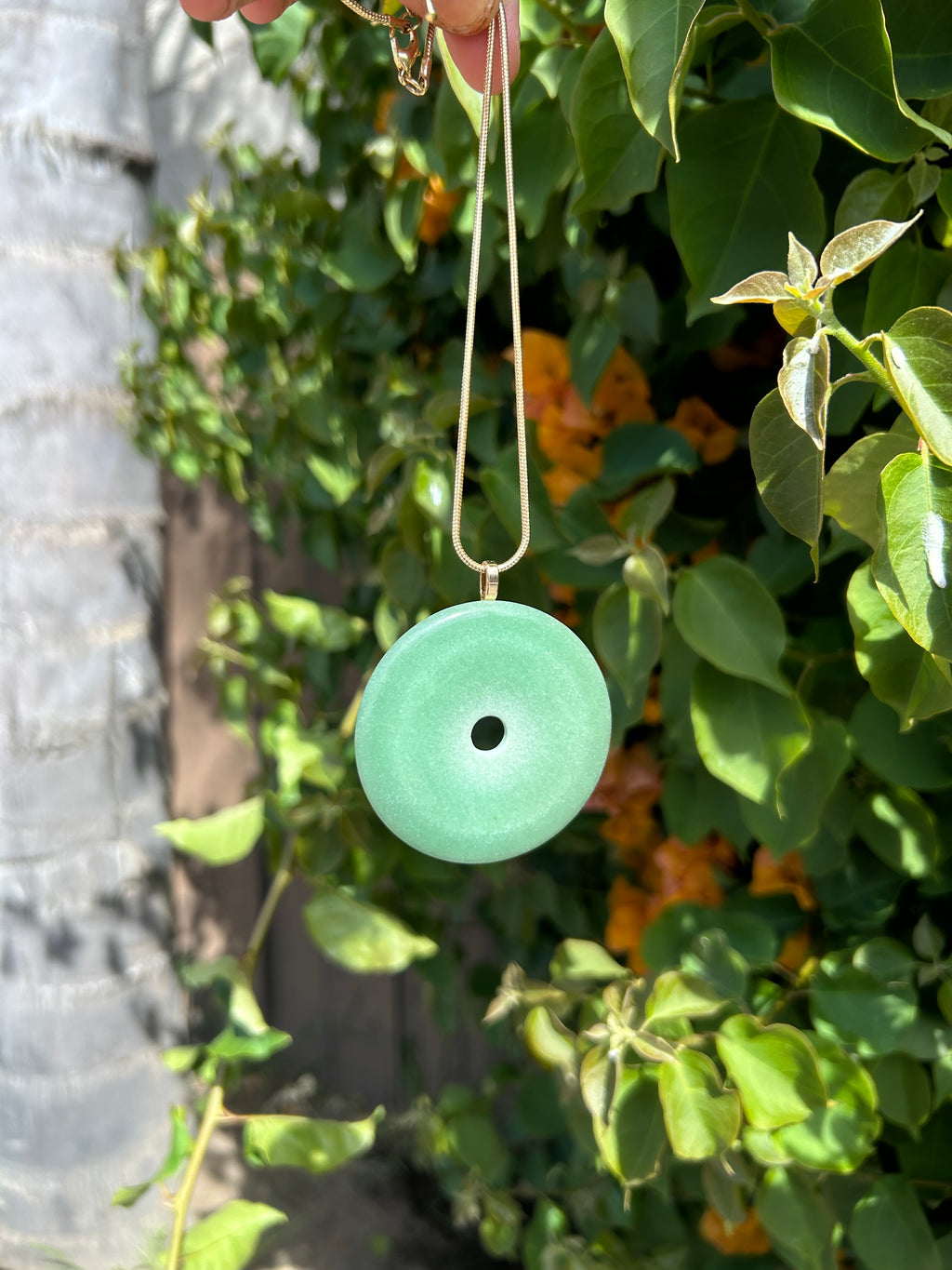 Jade Halo Pendant