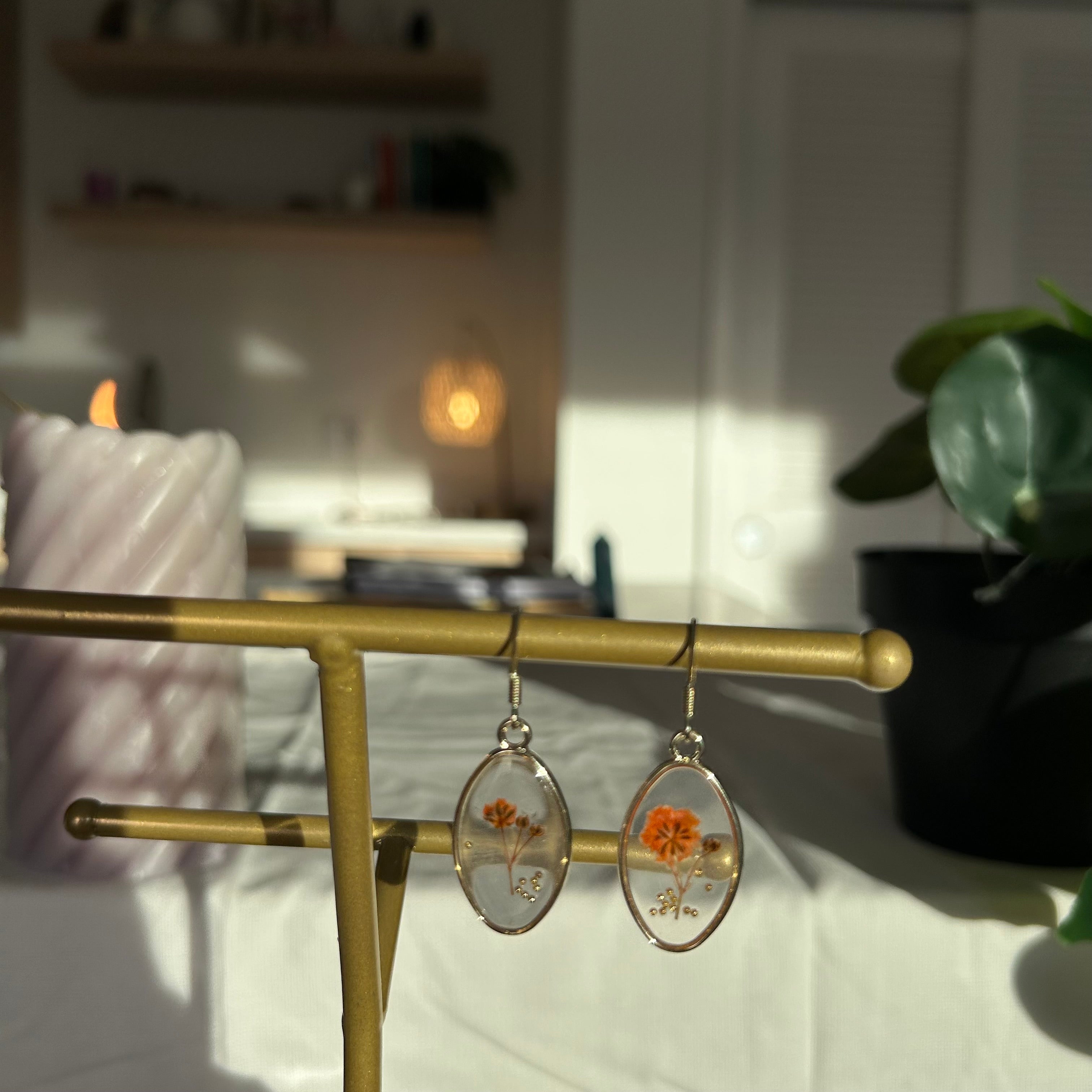 Wildflower Resin Danglers