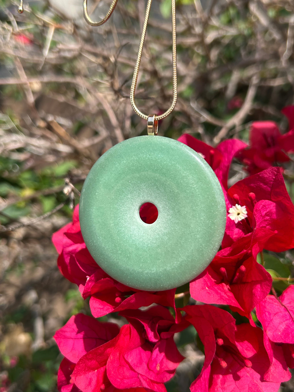 Jade Halo Pendant