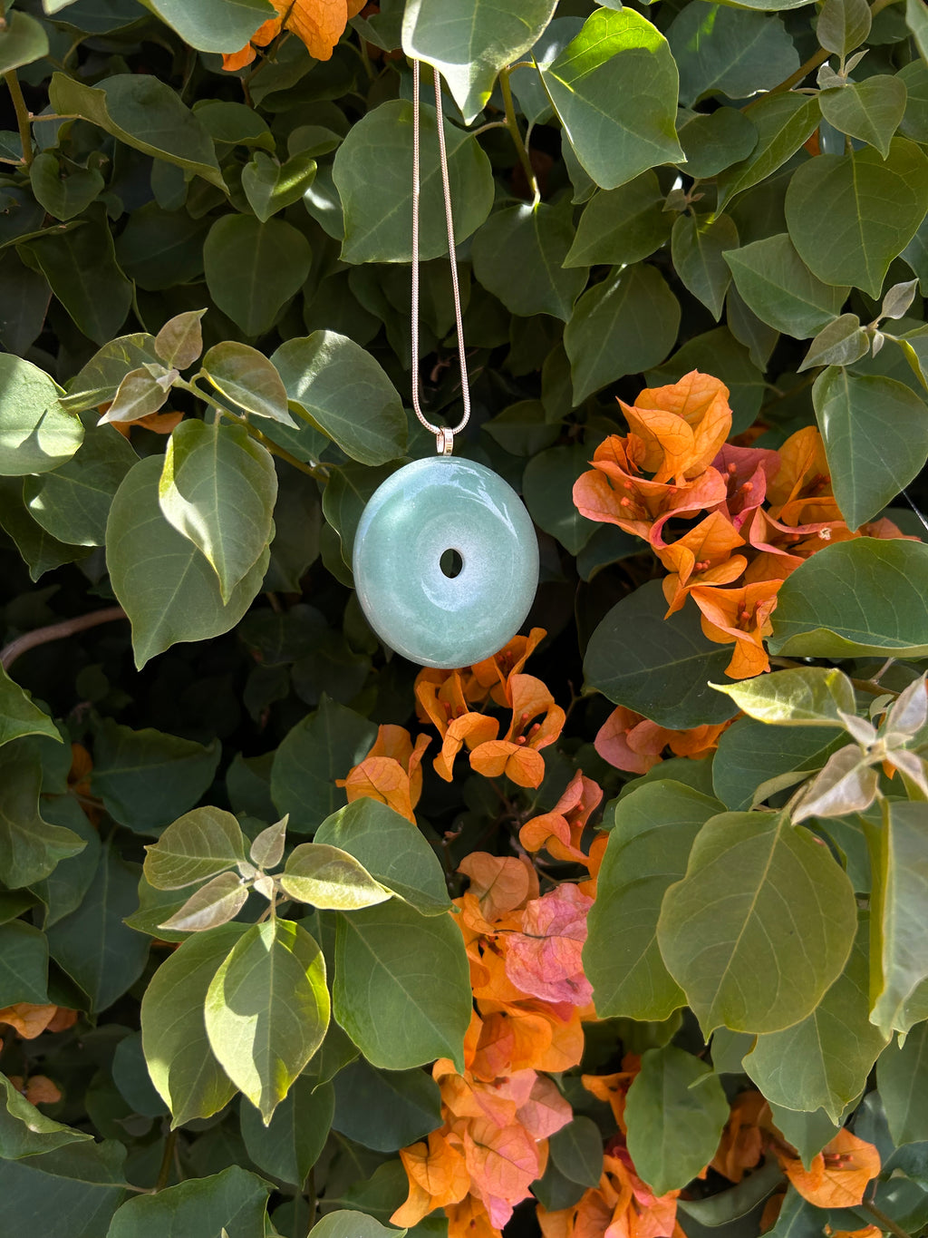 Jade Halo Pendant