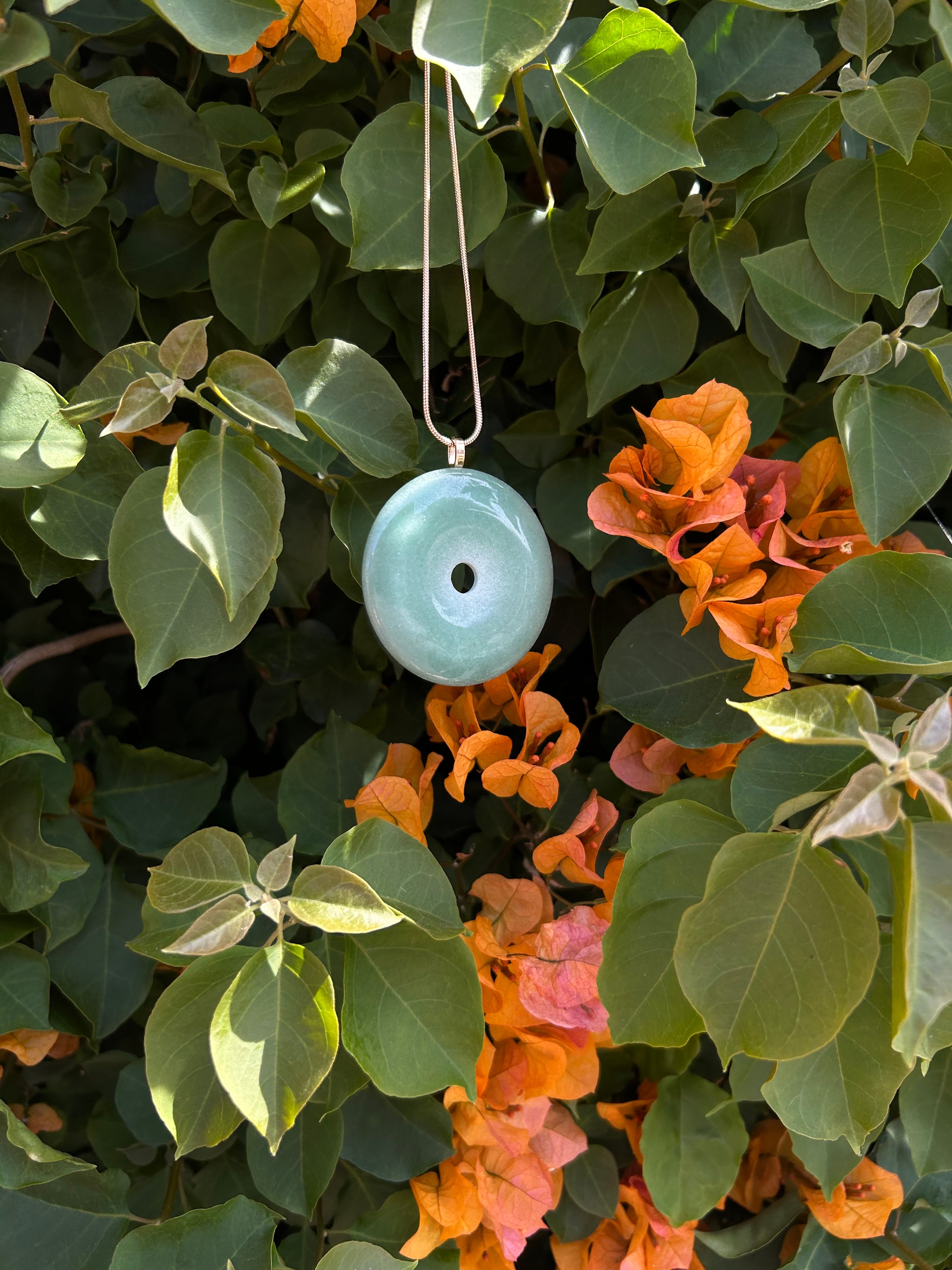 Jade Halo Pendant