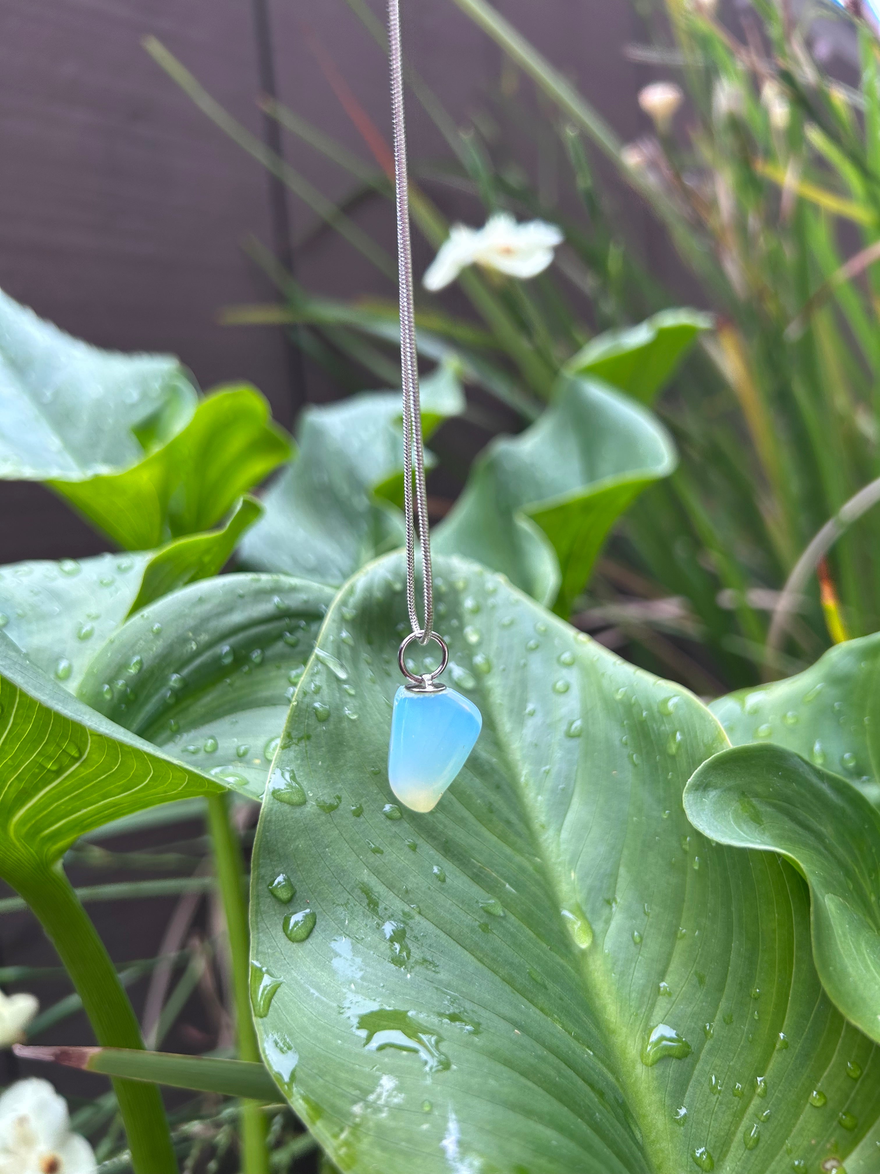 Opalite Glow Pendant