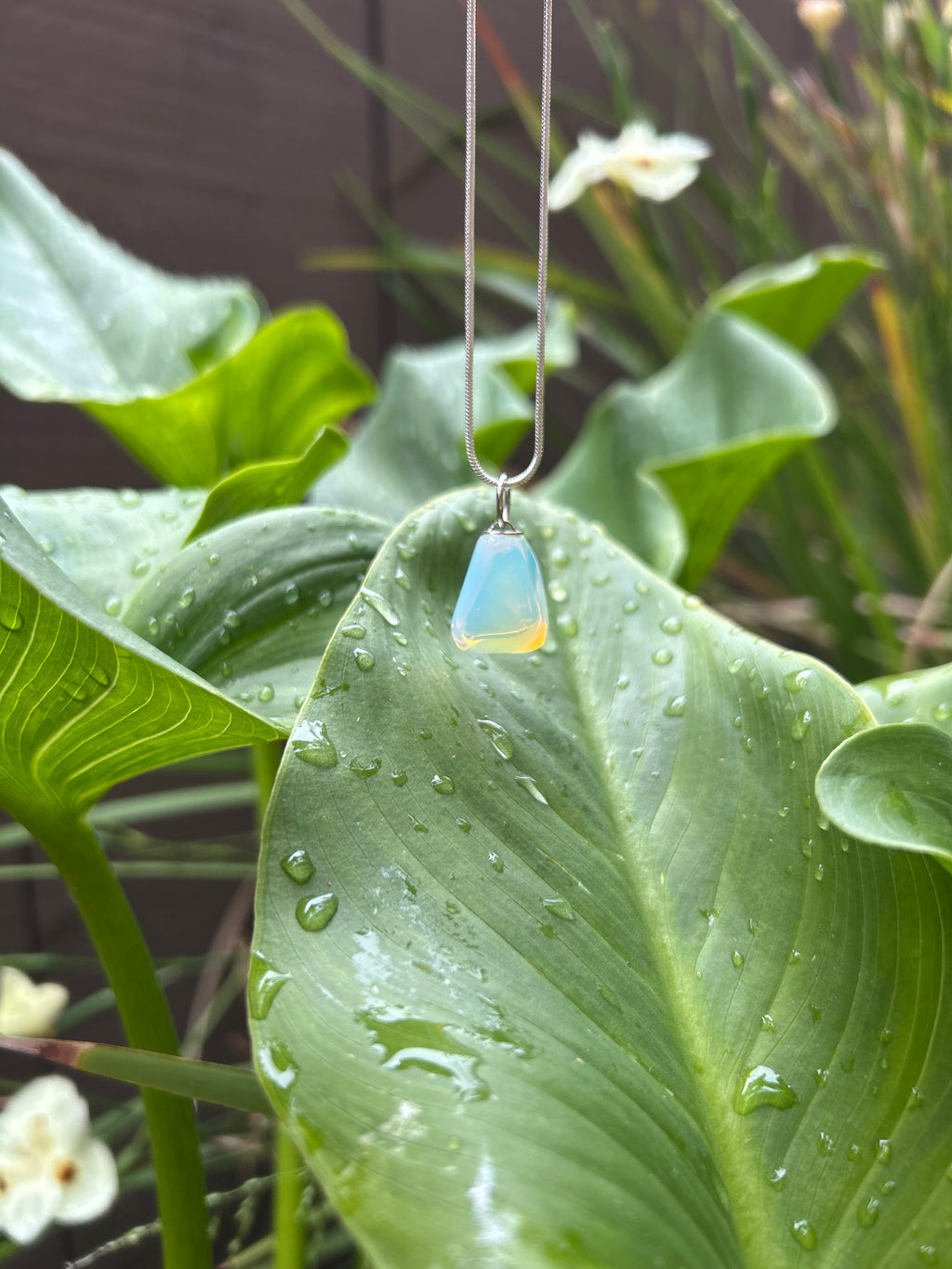 Opalite Glow Pendant