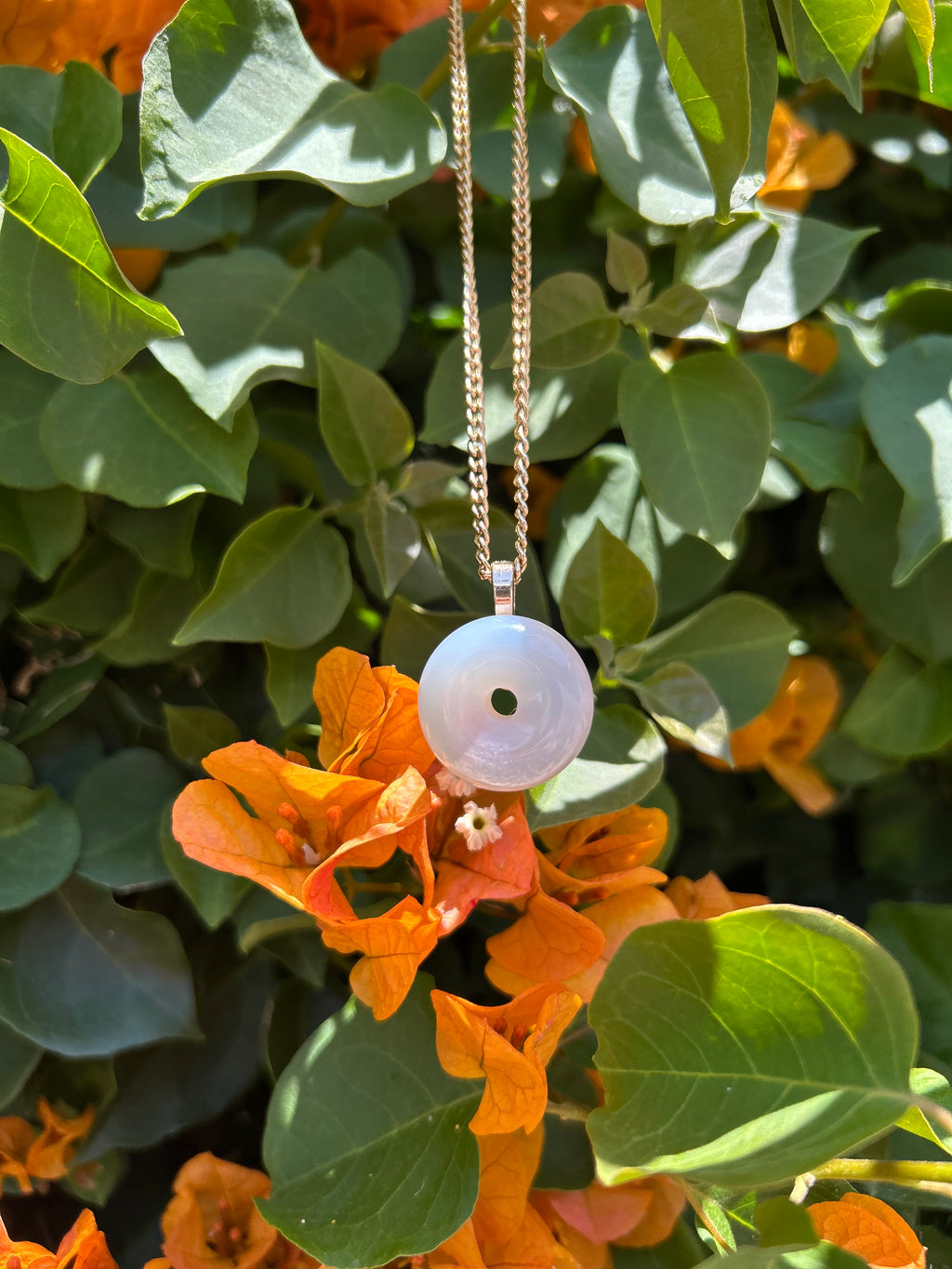 Halo Moonstone Pendant
