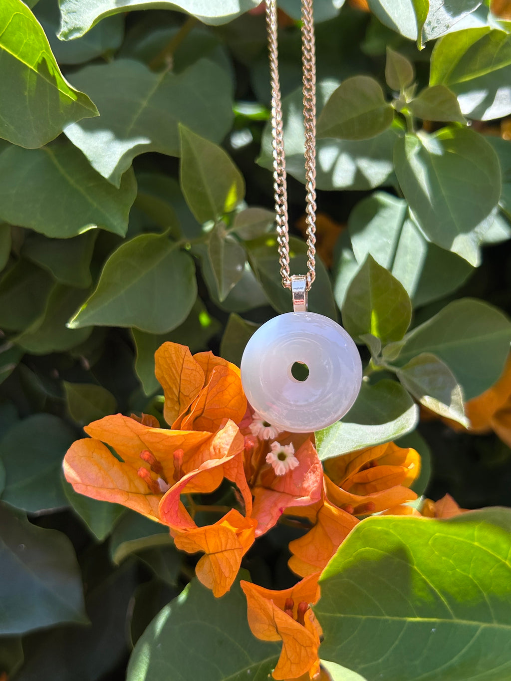 Halo Moonstone Pendant