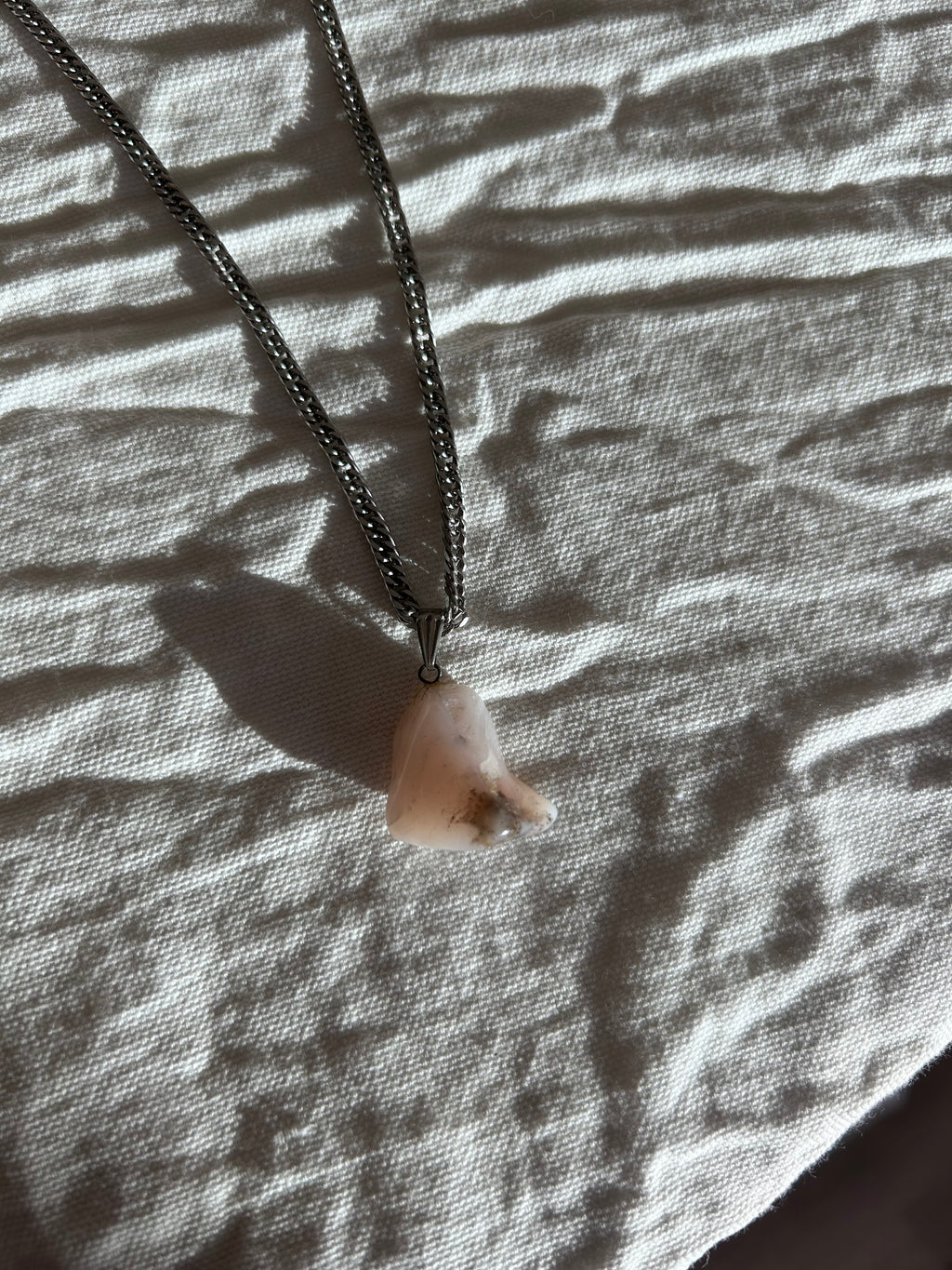 Dreamy Pink Opal Pendant