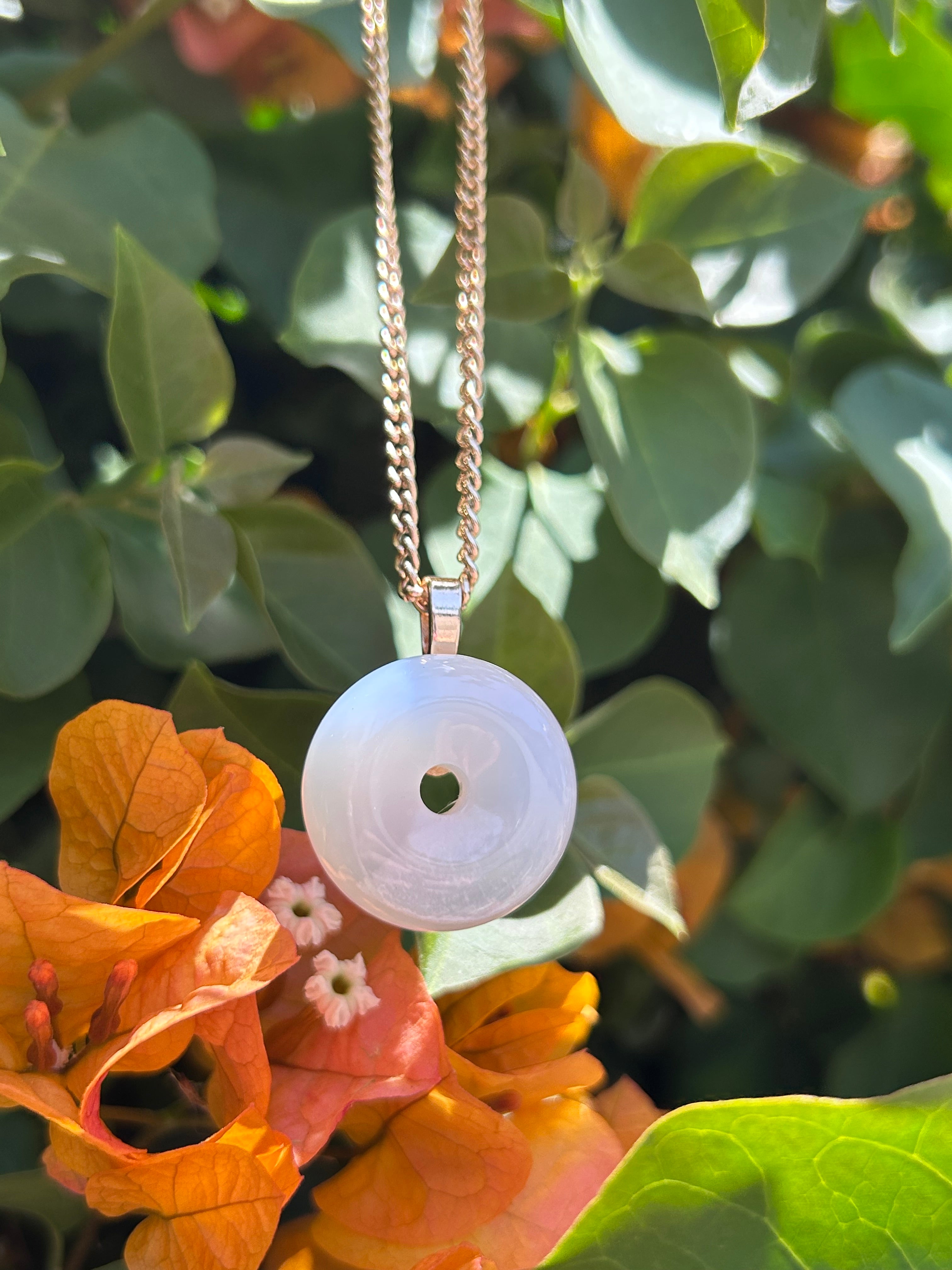 Halo Moonstone Pendant