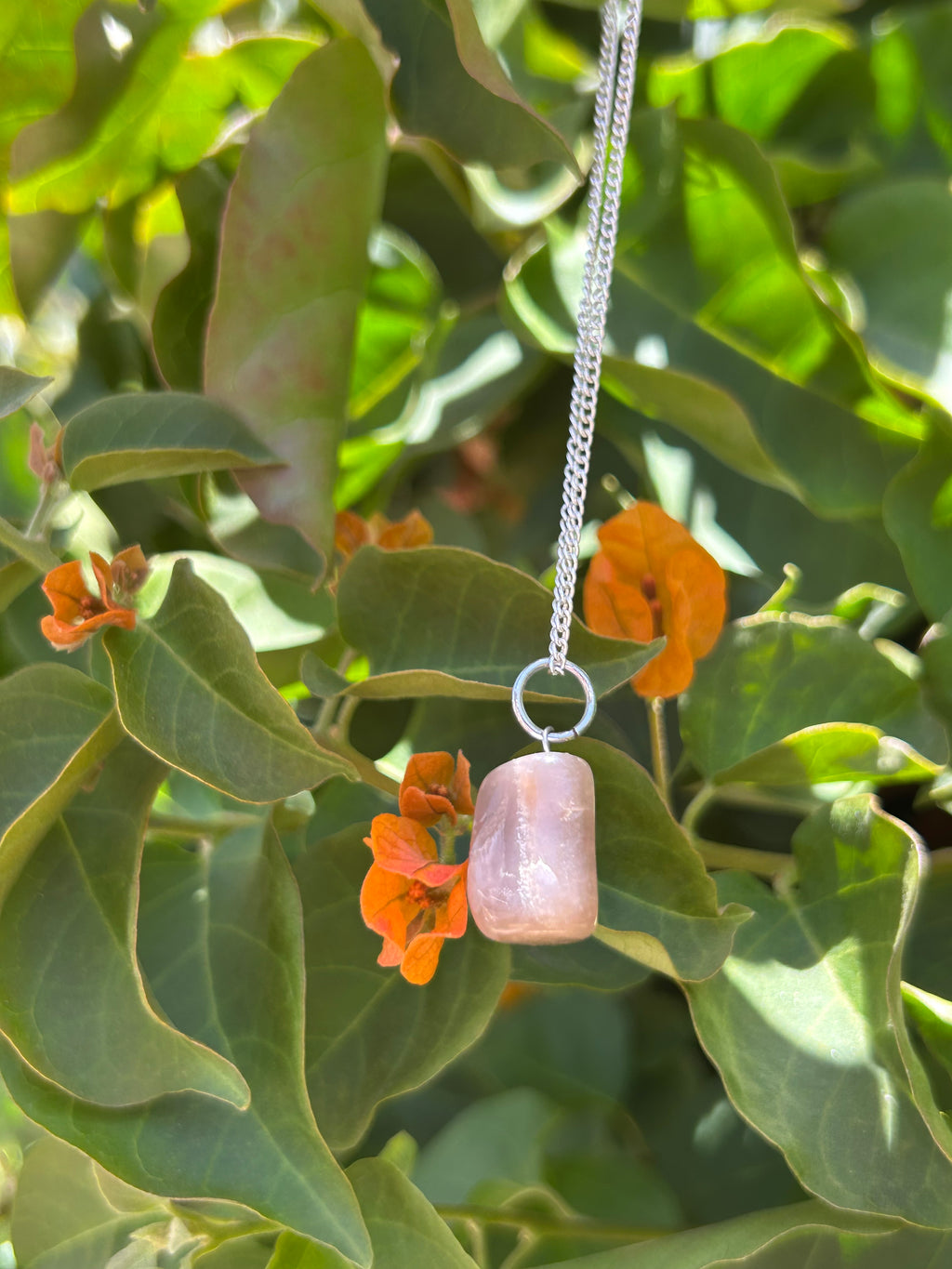 Blush Moonstone Pendant