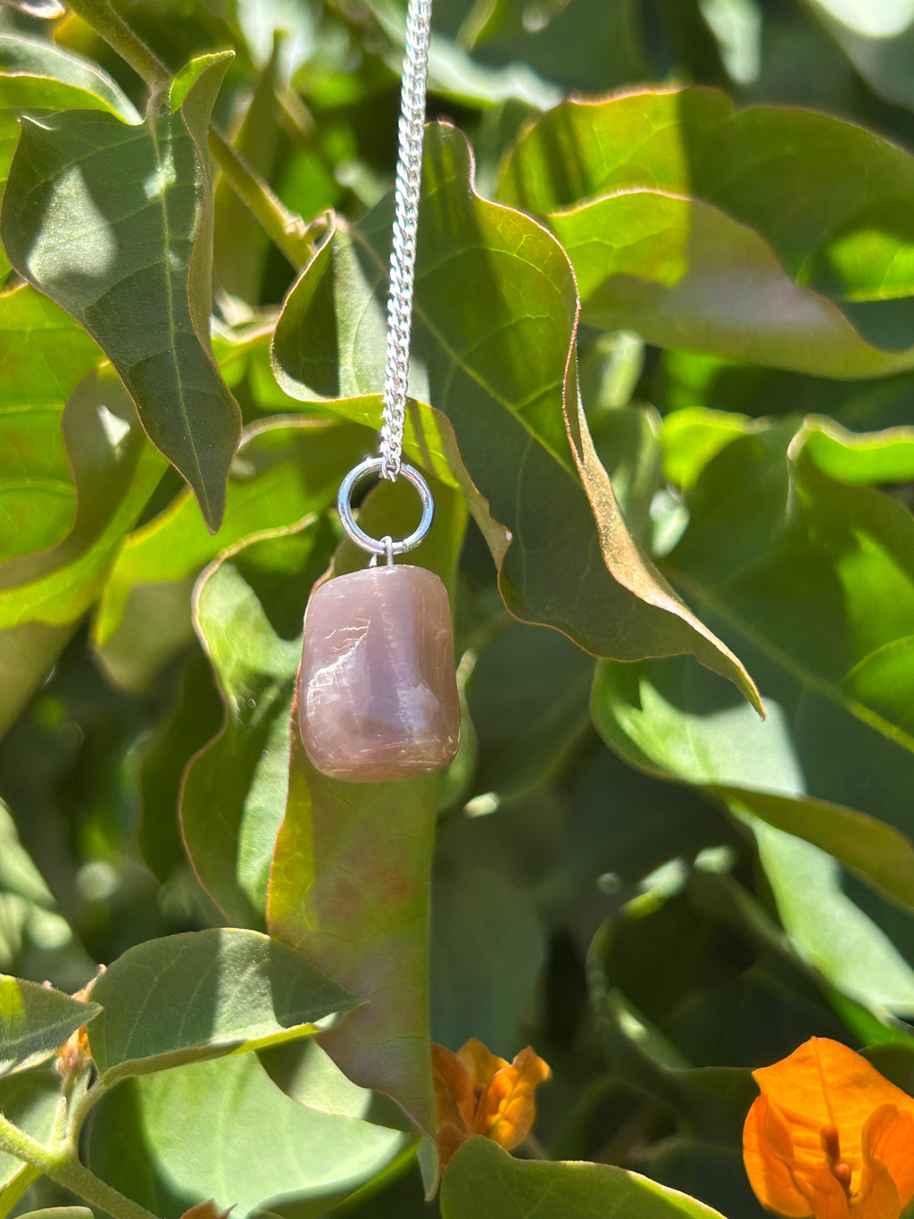 Blush Moonstone Pendant