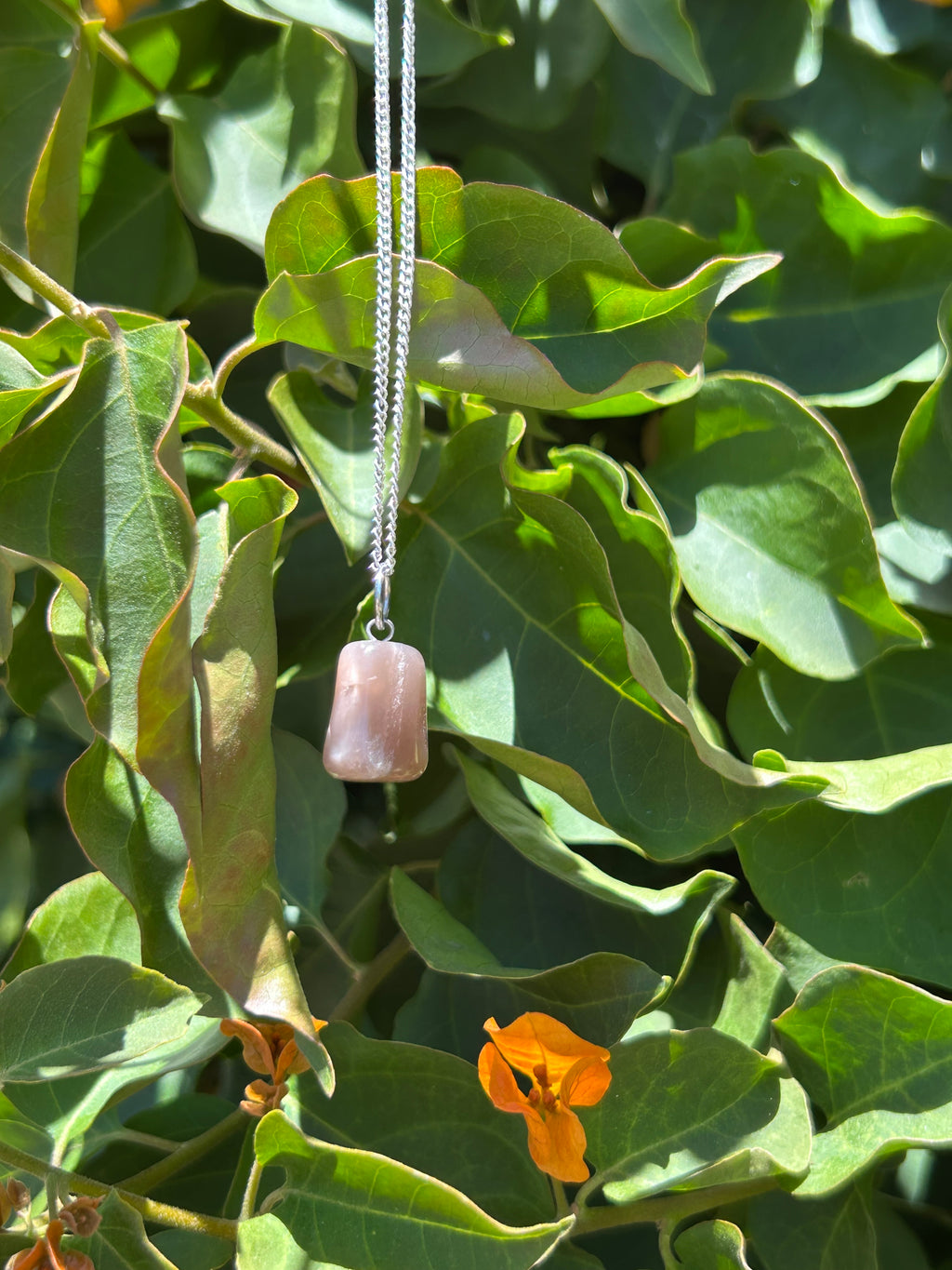 Blush Moonstone Pendant