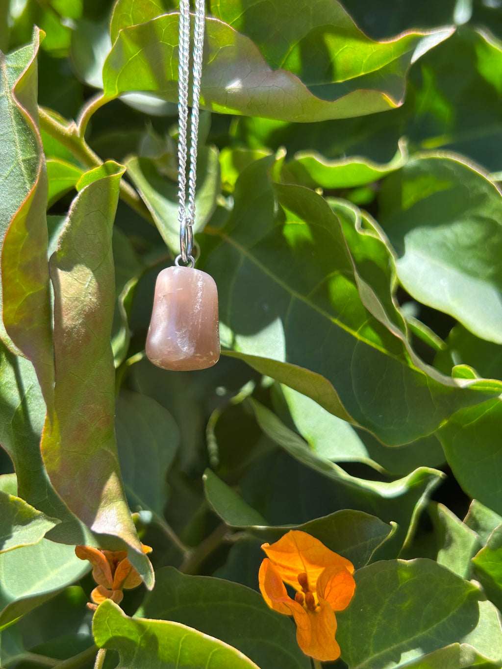 Blush Moonstone Pendant
