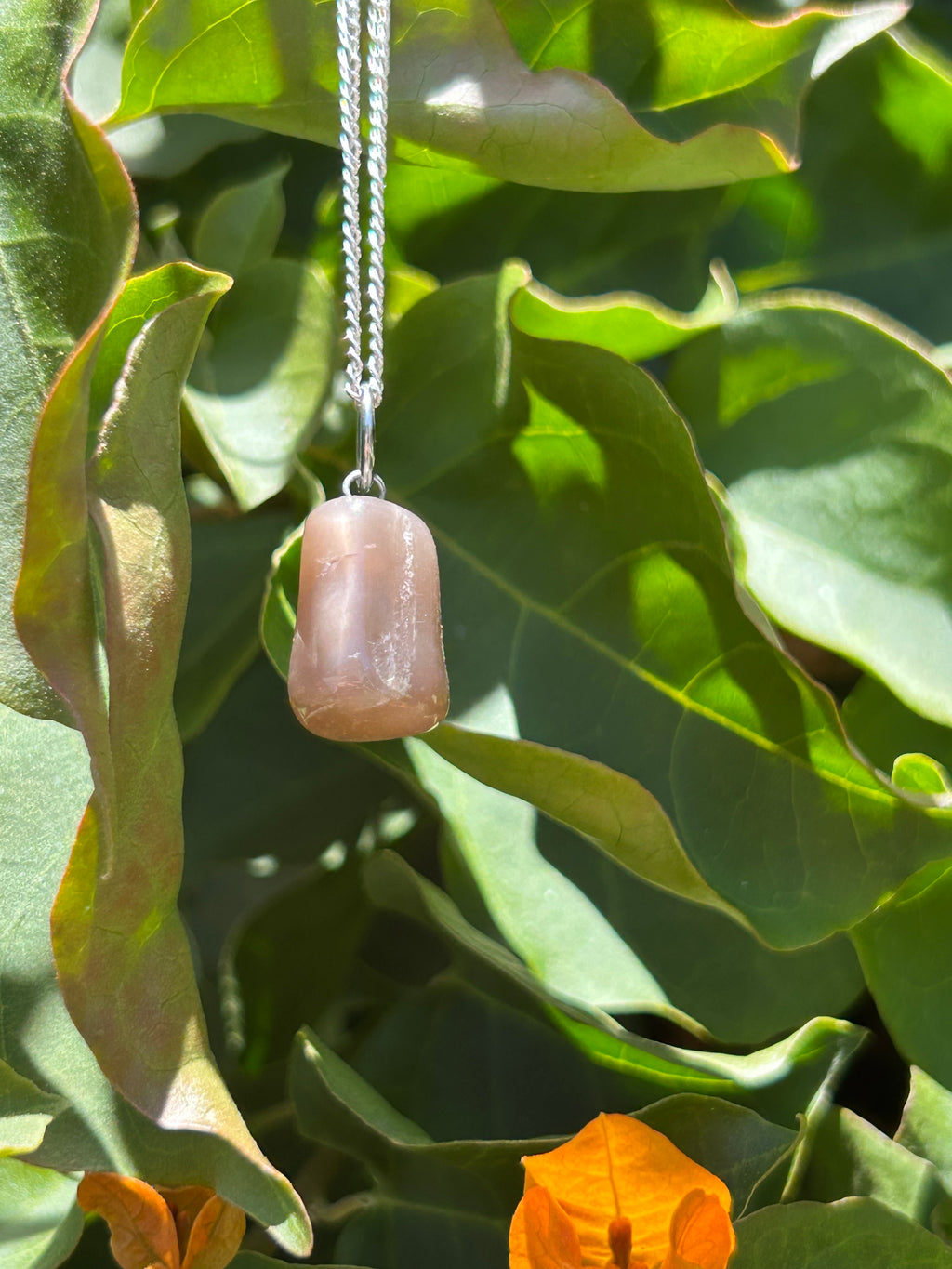 Blush Moonstone Pendant