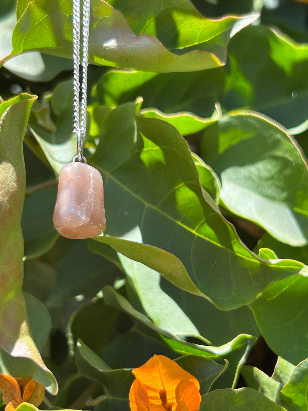 Blush Moonstone Pendant