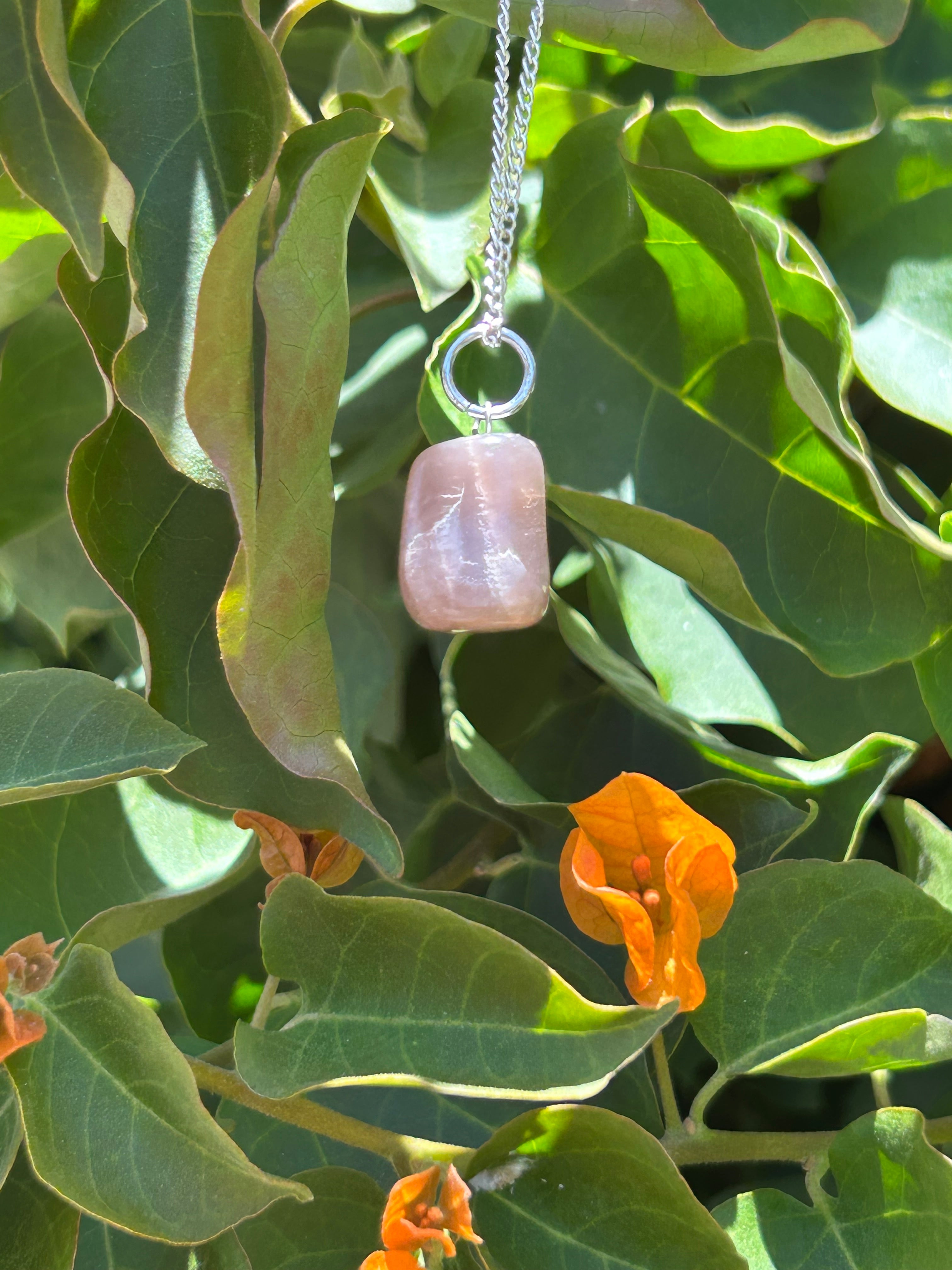 Blush Moonstone Pendant