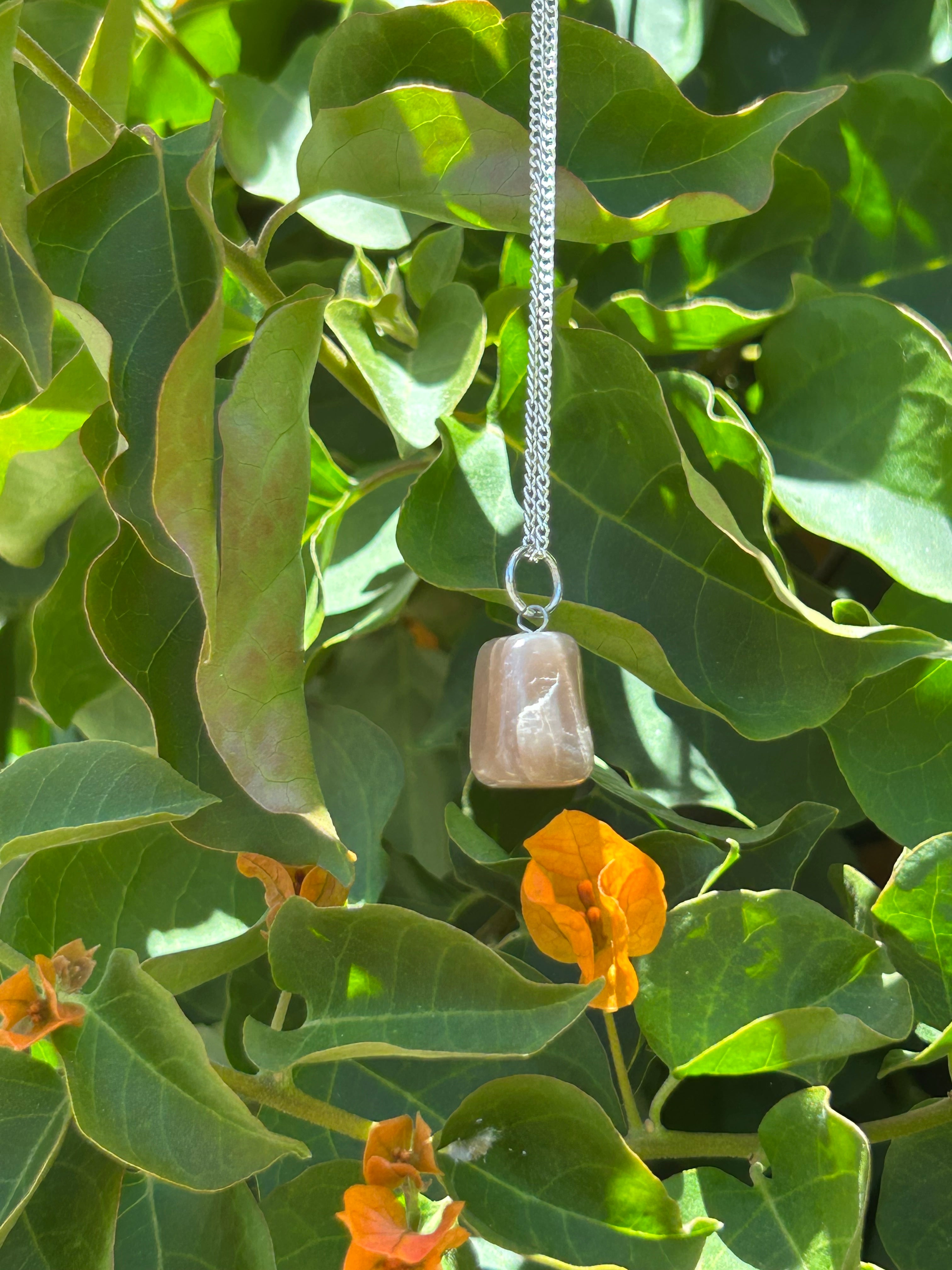Blush Moonstone Pendant