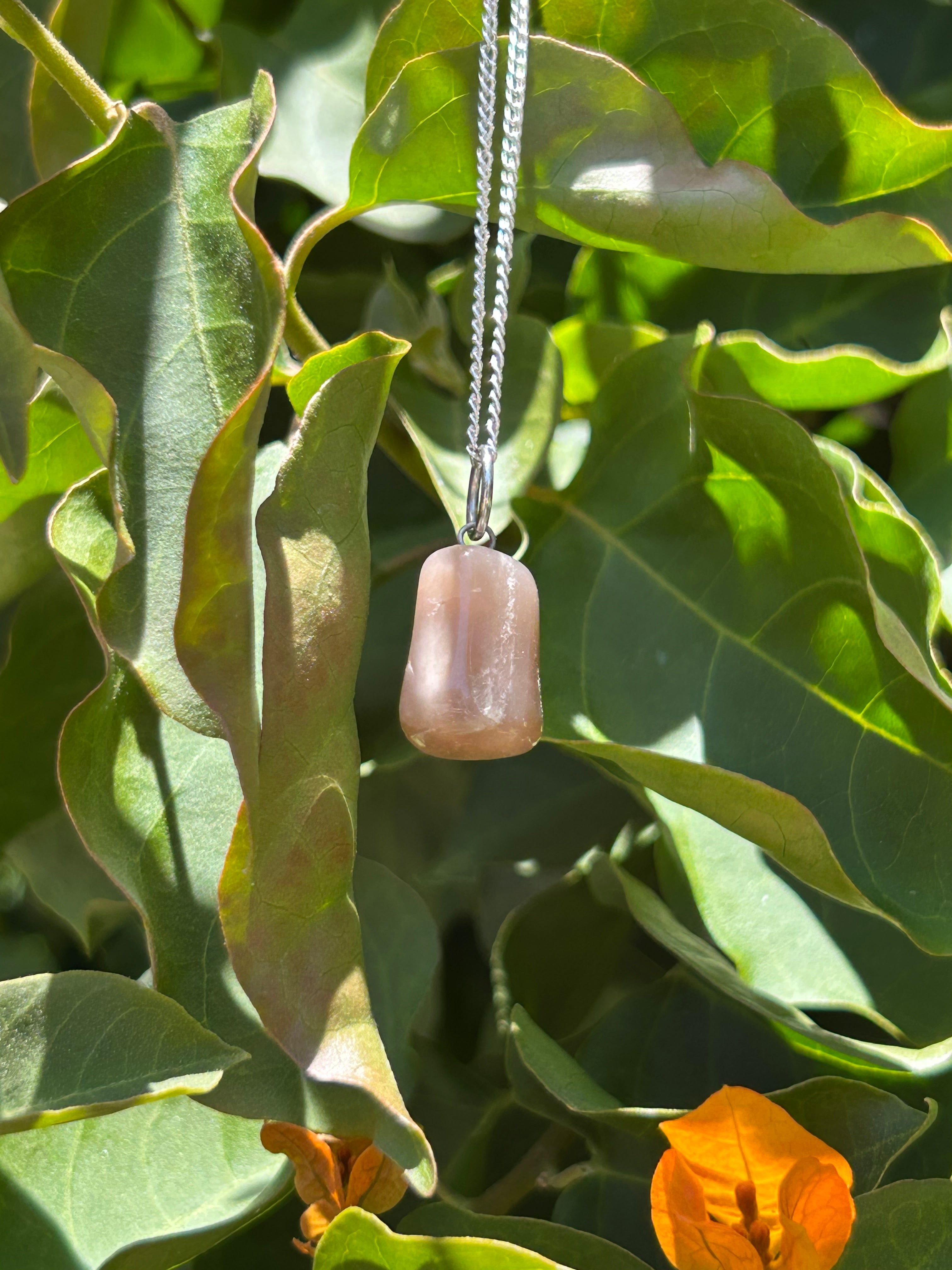 Blush Moonstone Pendant