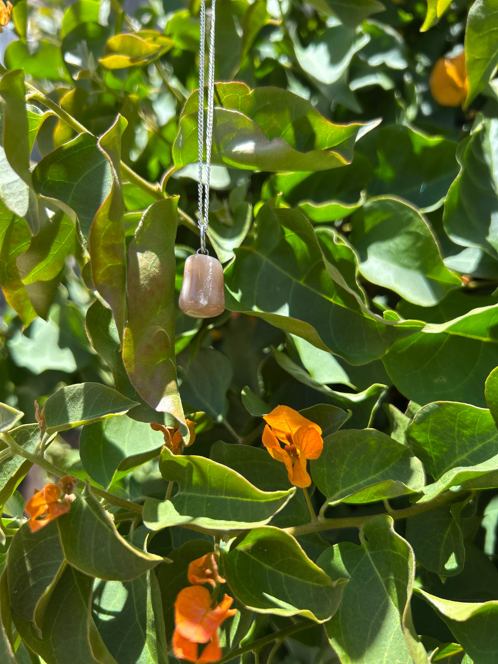 Blush Moonstone Pendant