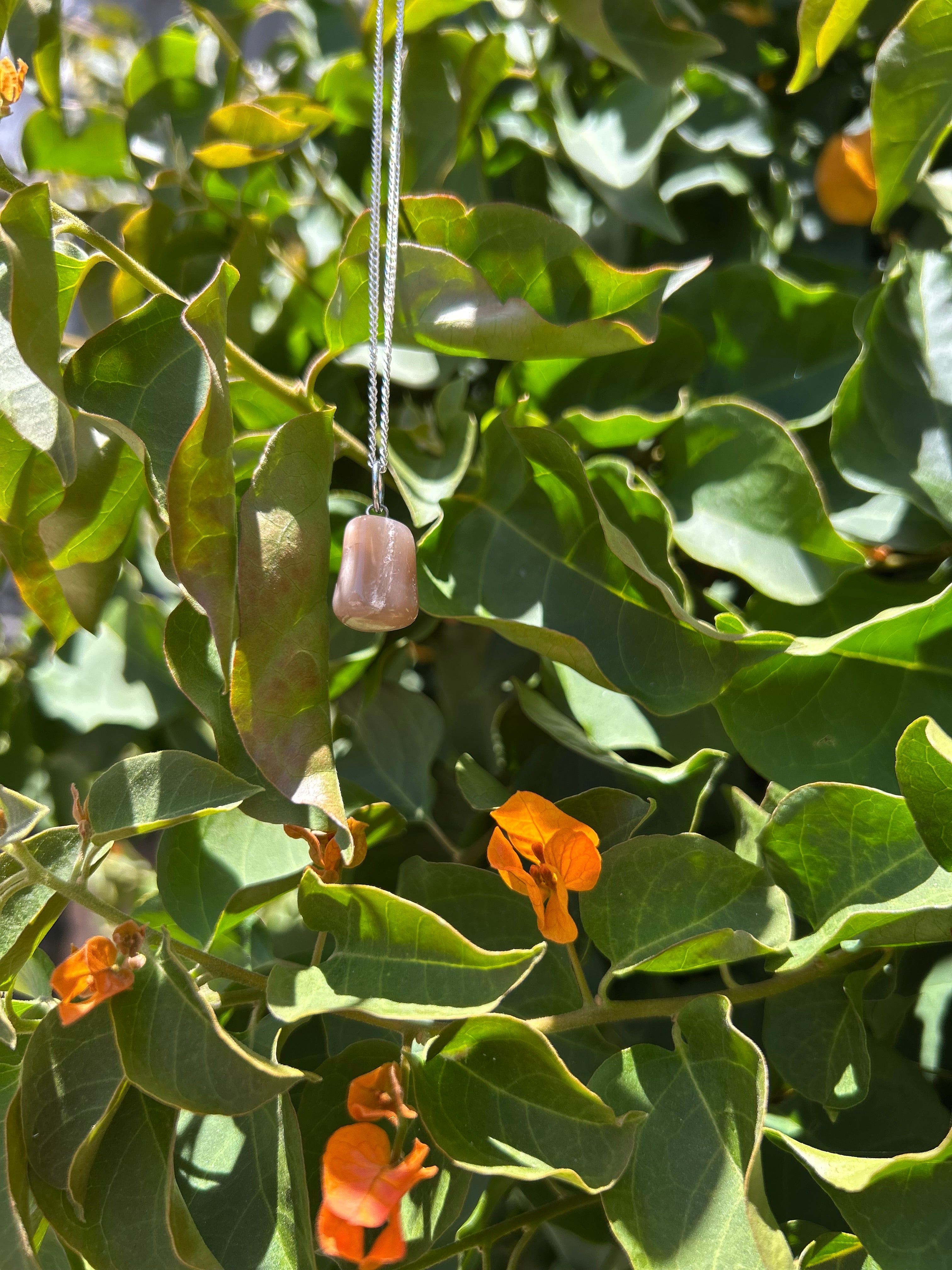 Blush Moonstone Pendant