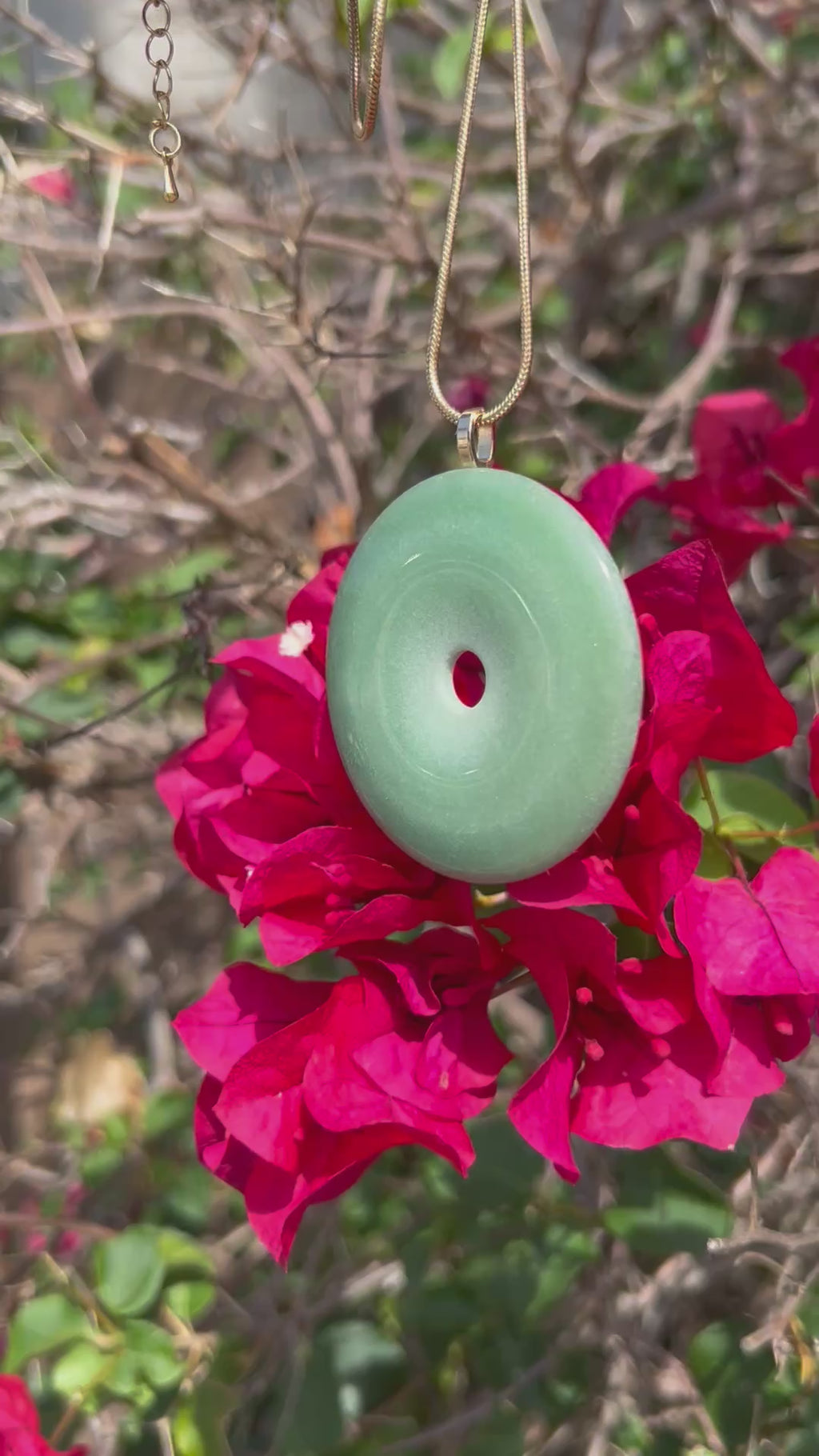 Jade Halo Pendant